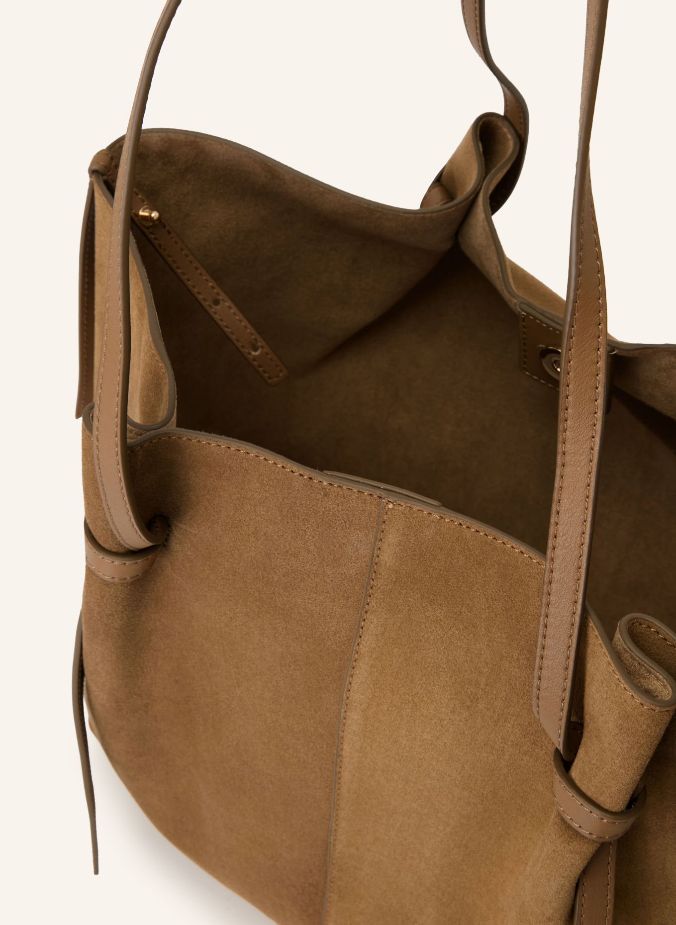 Marc O'Polo Shopper SILI LARGE med Pouch: KAMEL