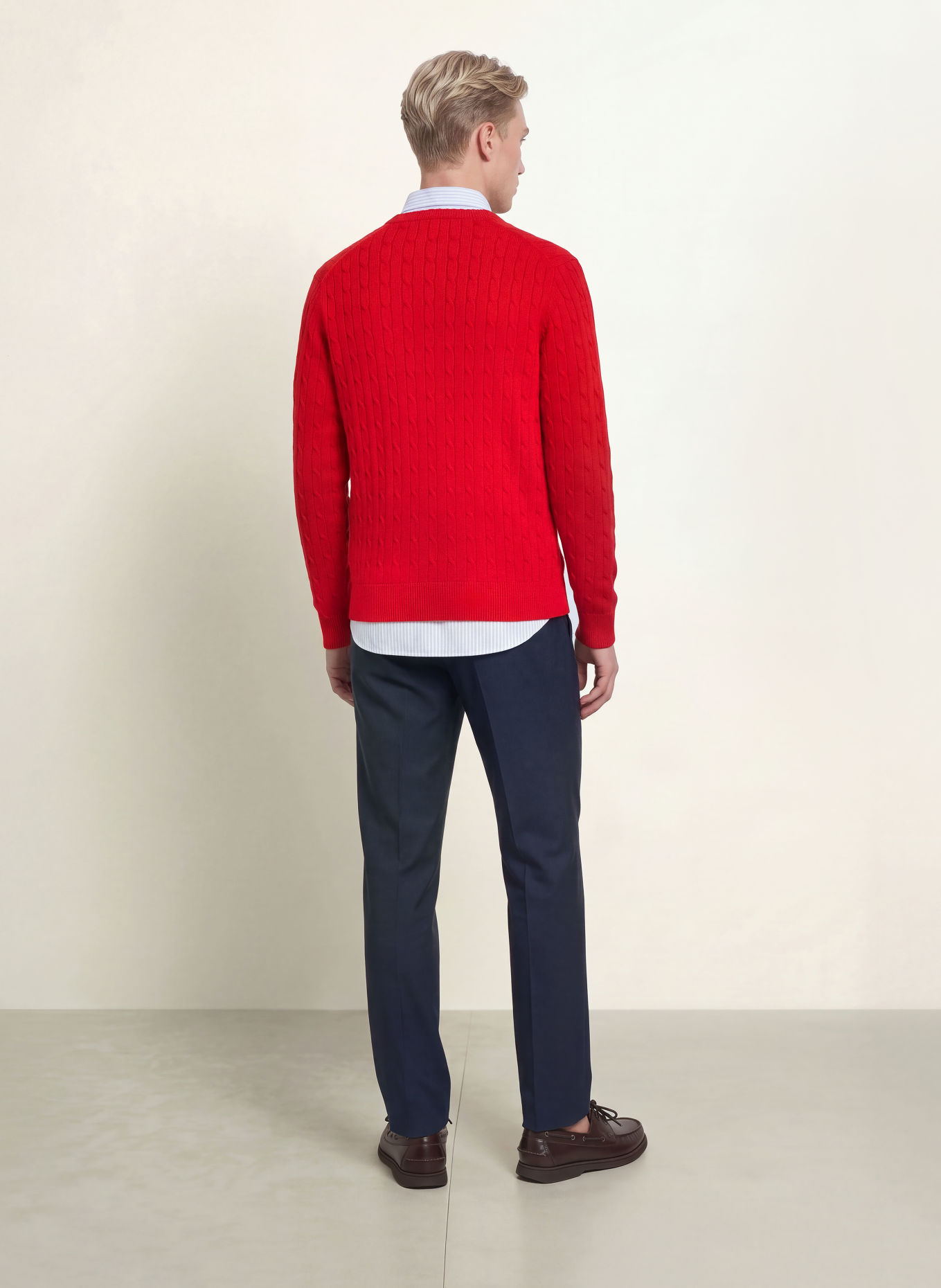 TOMMY HILFIGER Pantalon Chino coupe fuselée: BLEU FONCÉ