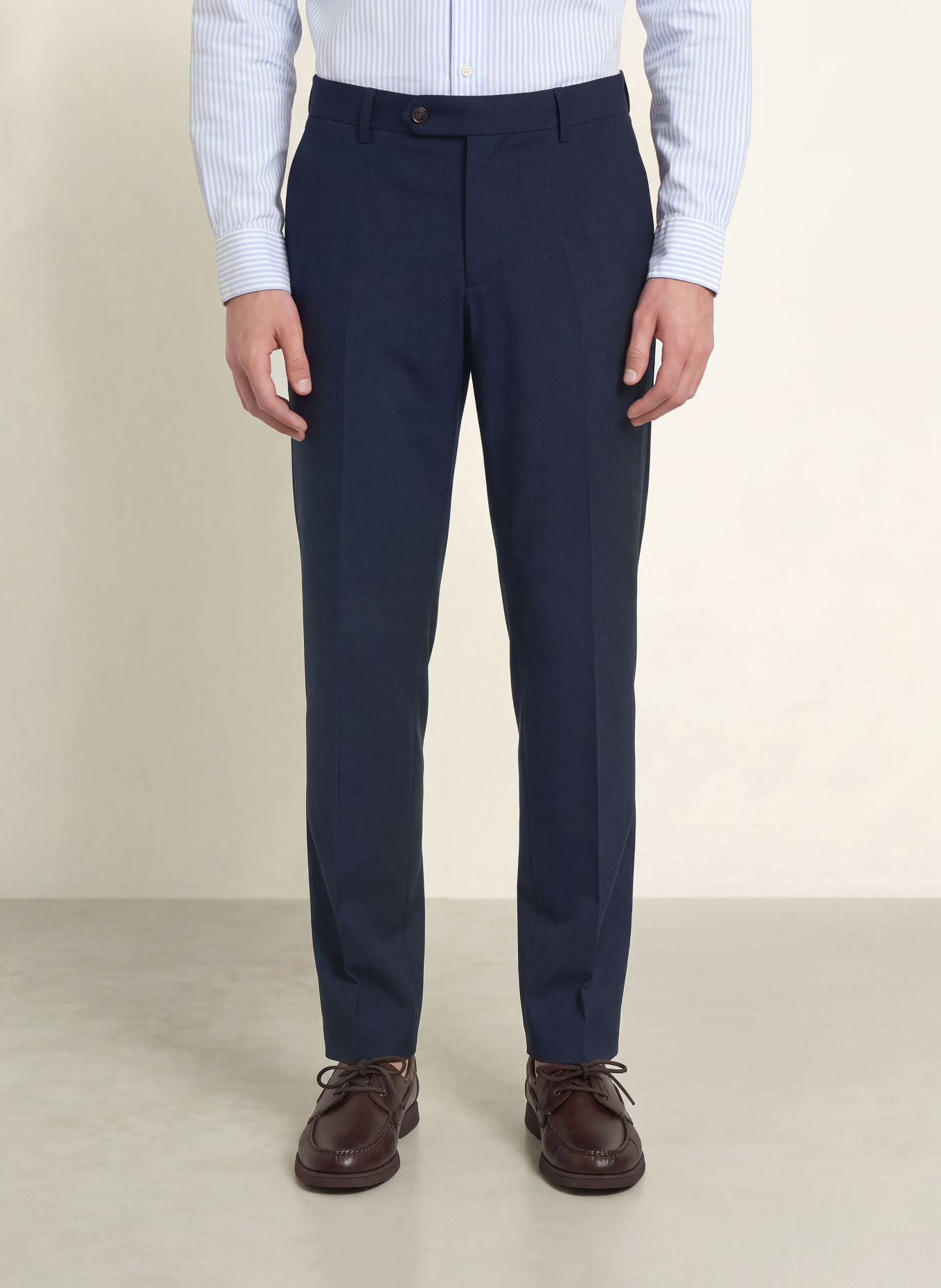 TOMMY HILFIGER Pantalon Chino coupe fuselée: BLEU FONCÉ