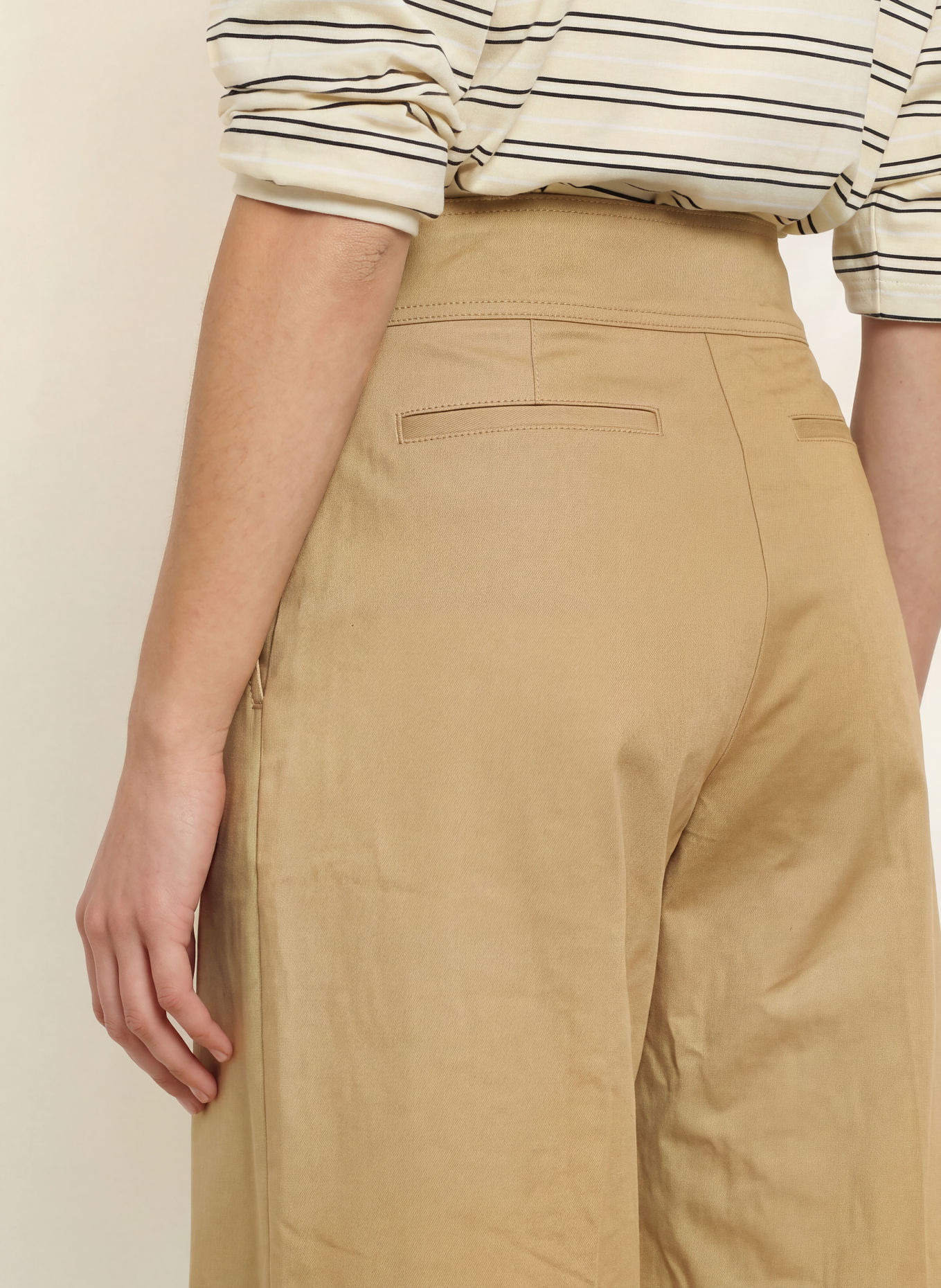 BOSS Marlenehose TAWIDE: BEIGE