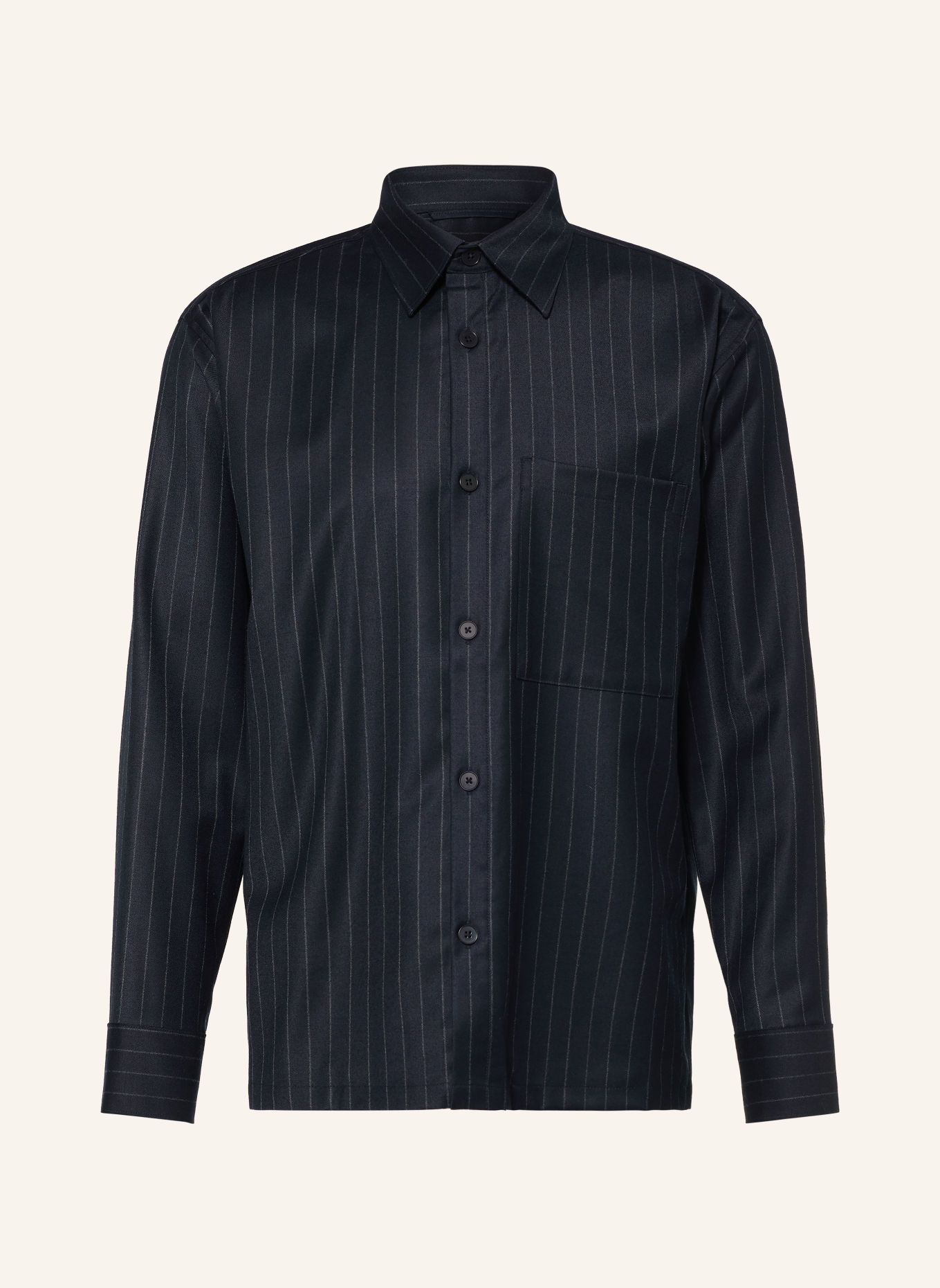 NN.07 Hemd FREDDY Comfort Fit: DUNKELBLAU