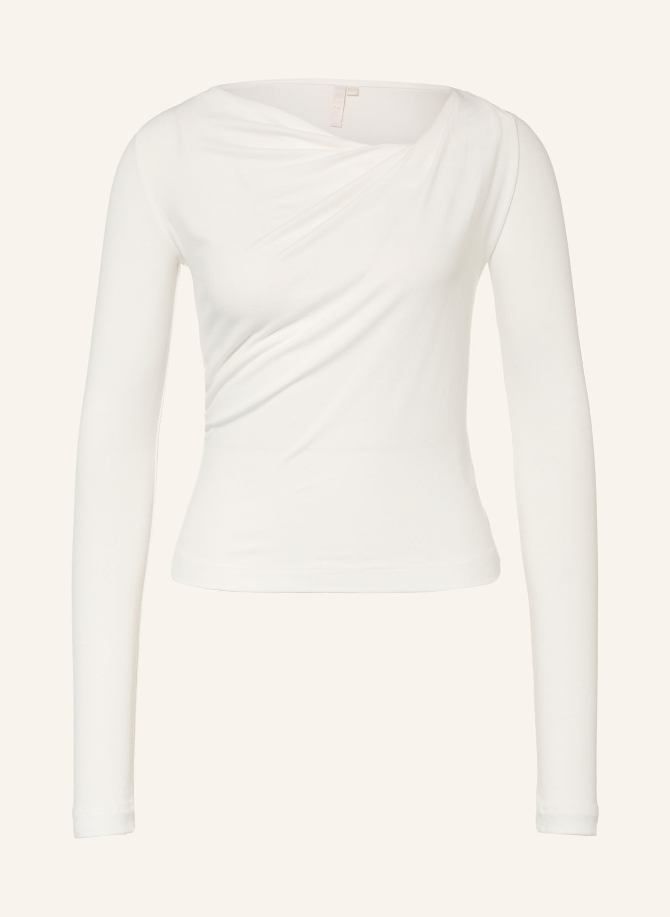 LEZU Longsleeve ZURI: WEISS