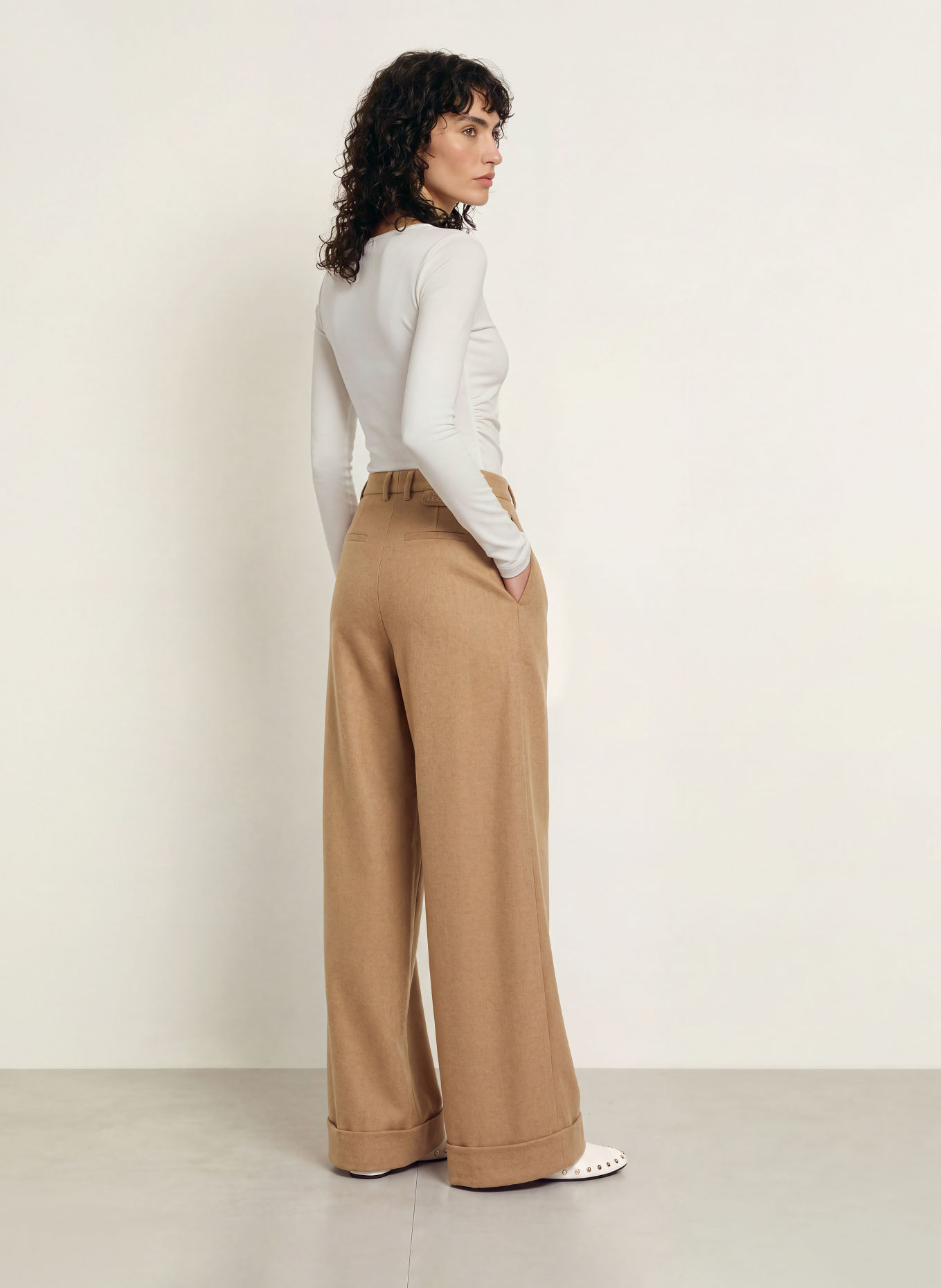 LEZU Longsleeve ZURI: WEISS