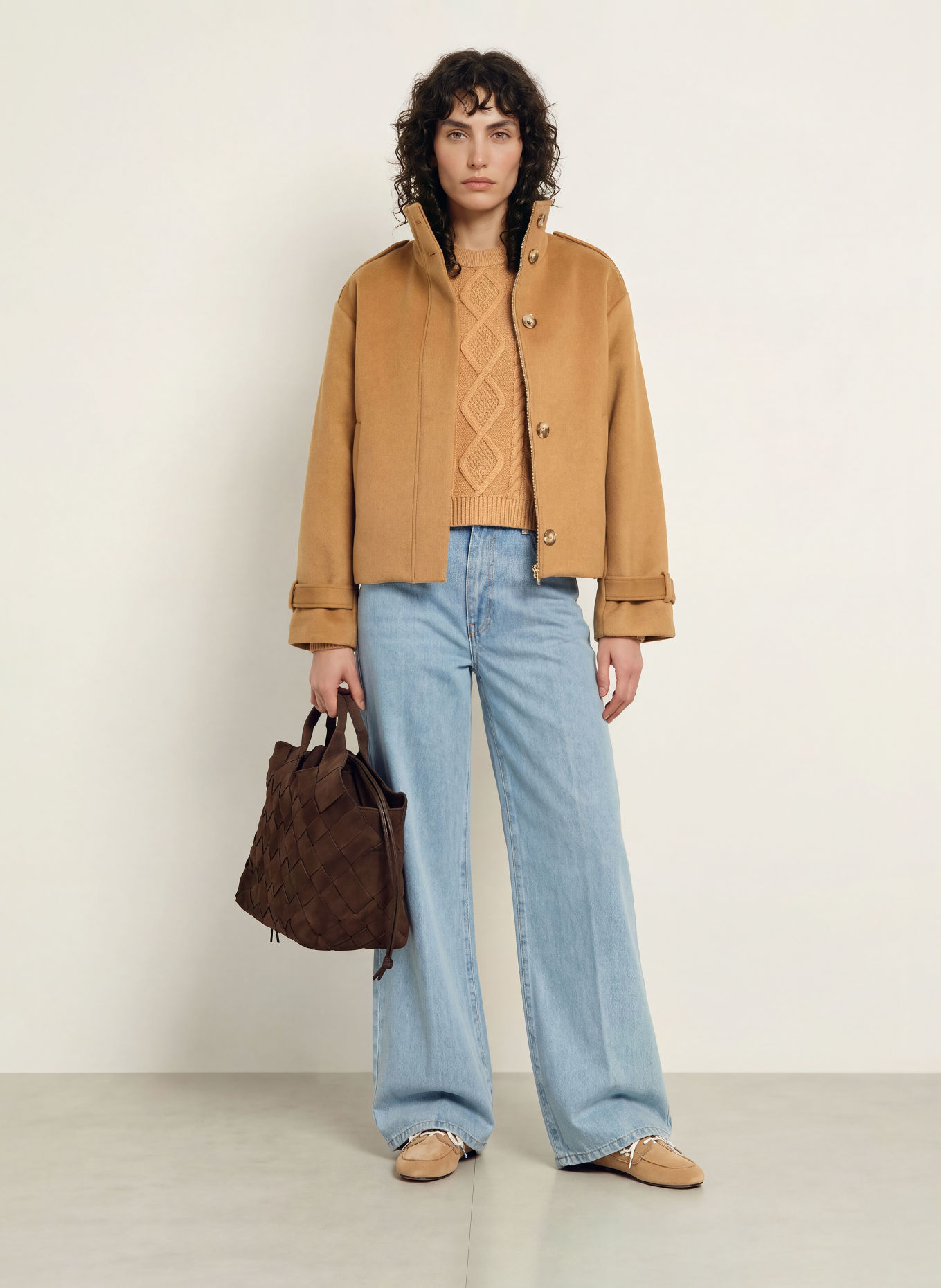 LEZU Veste NALU: CHAMEAU