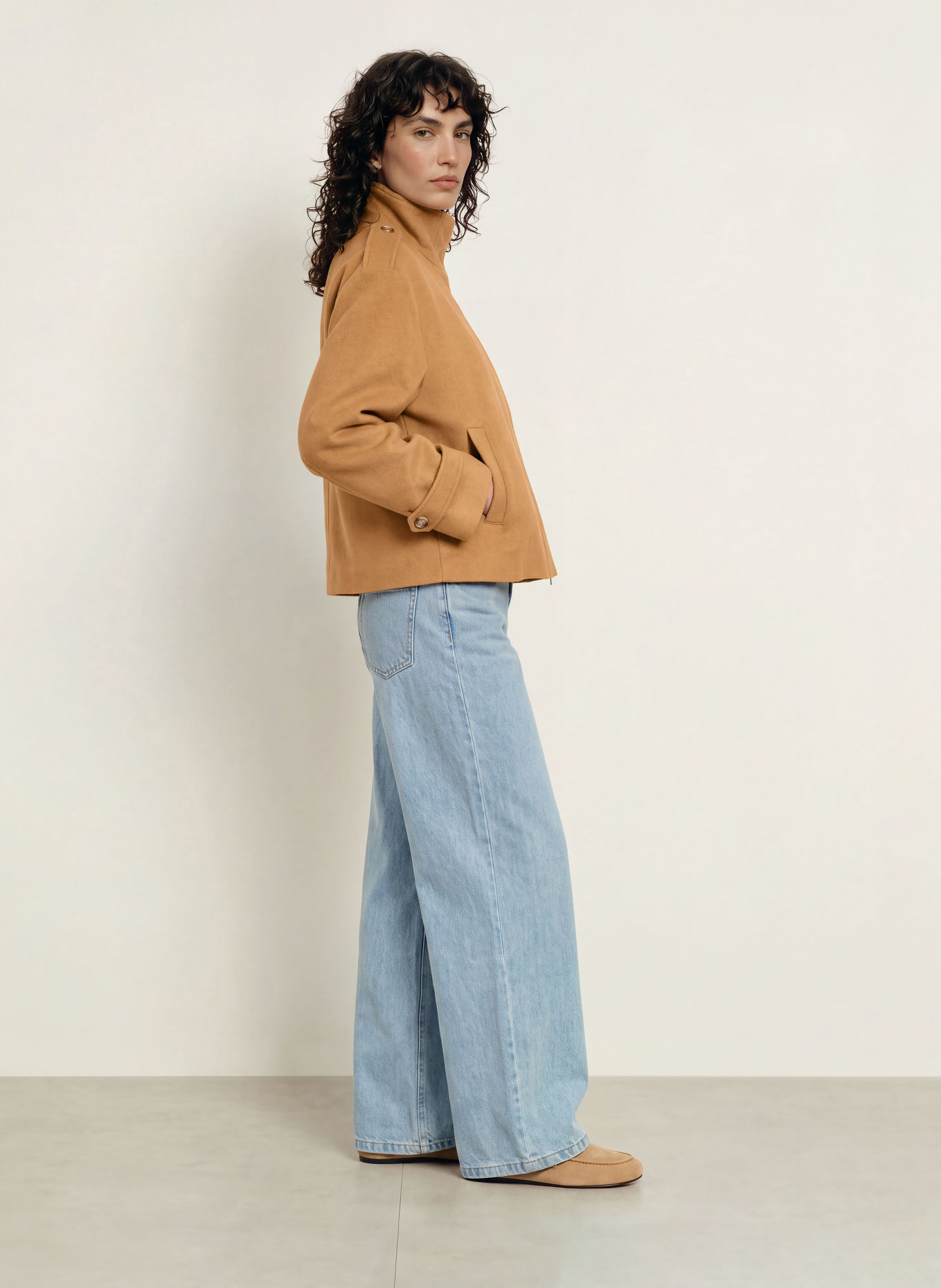 LEZU Veste NALU: CHAMEAU