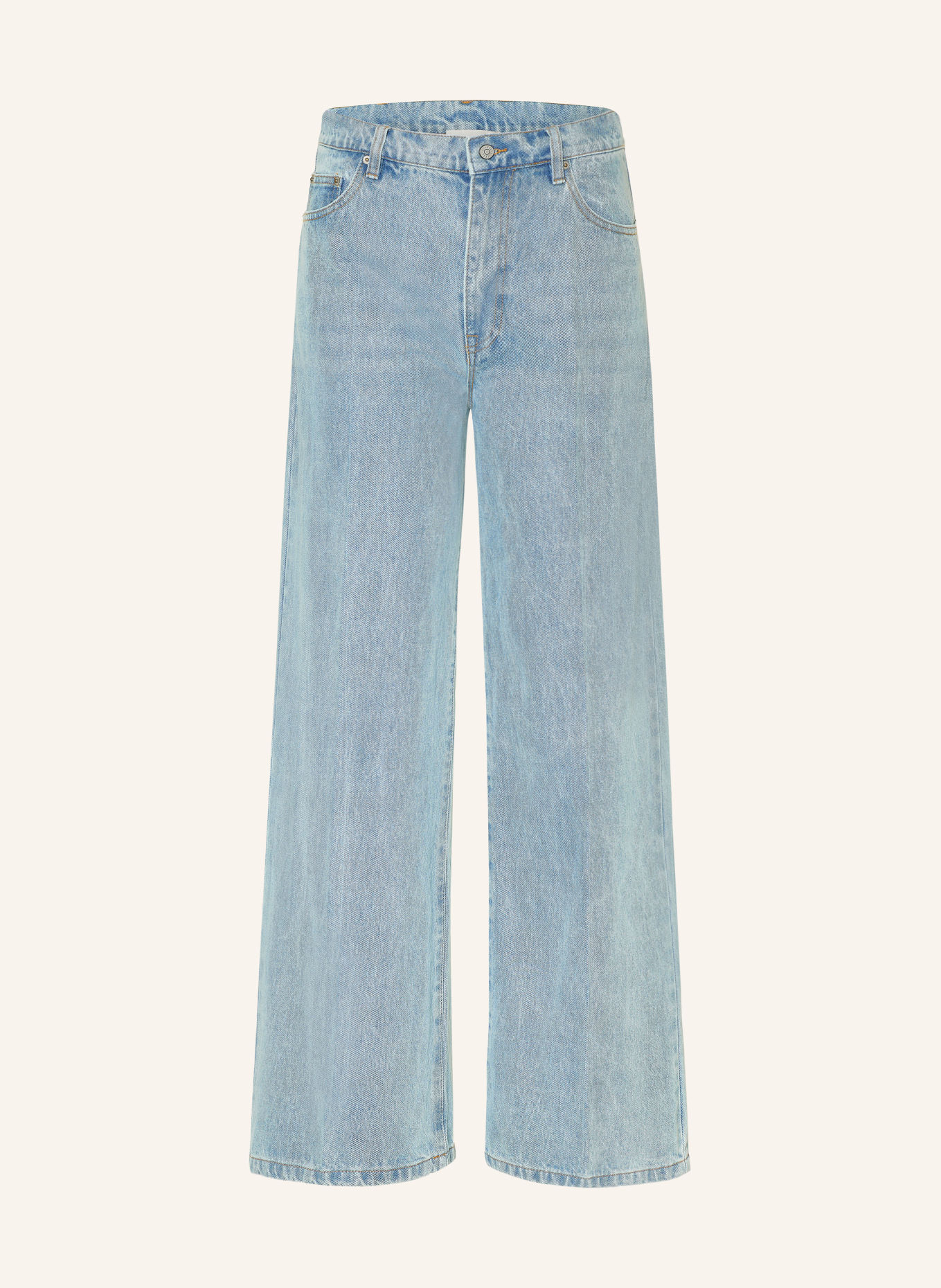 LEZU Straight jeans MIKA: MIDDLE BLUE