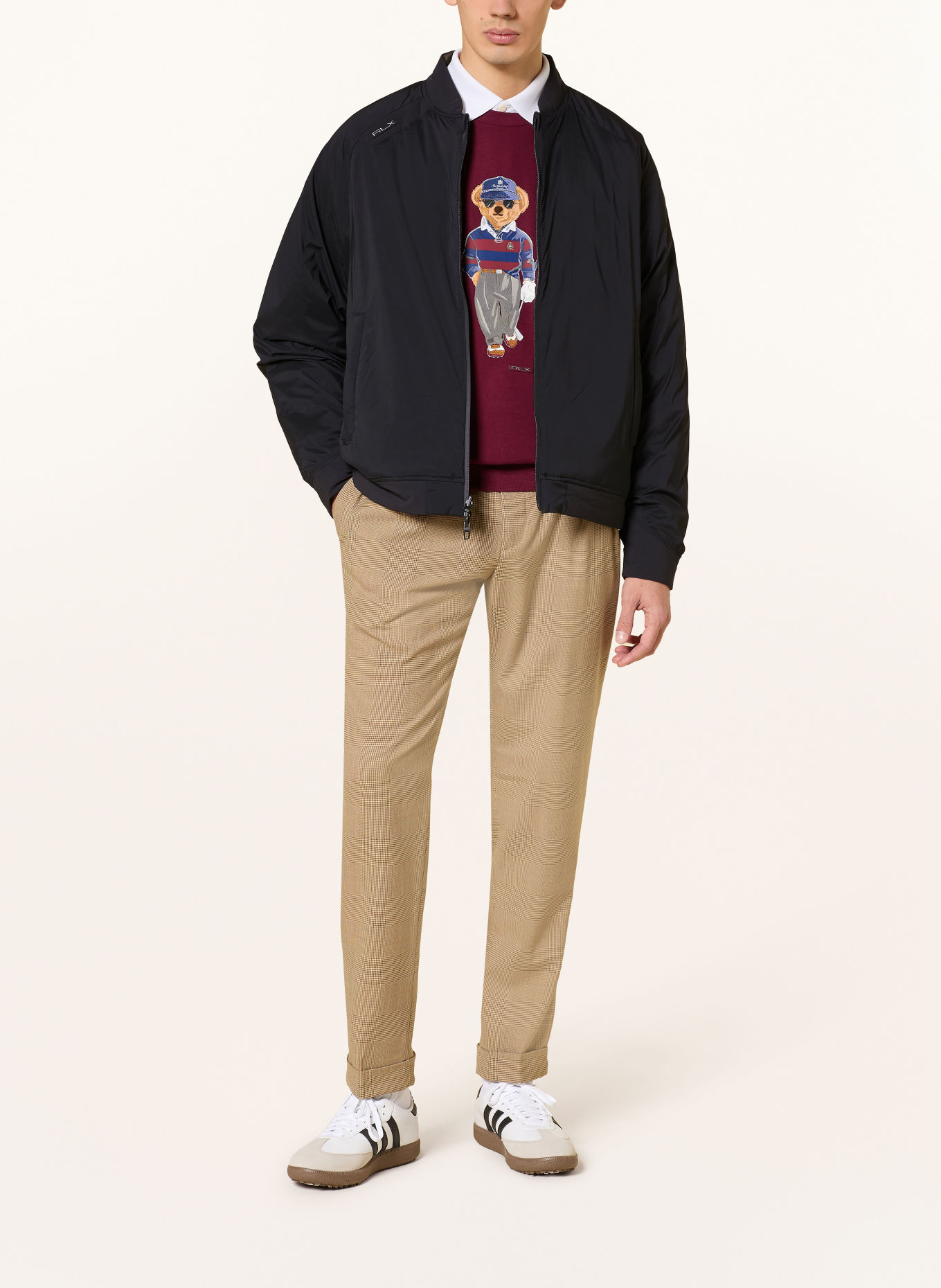 RLX RALPH LAUREN Blouson réversible: NOIR