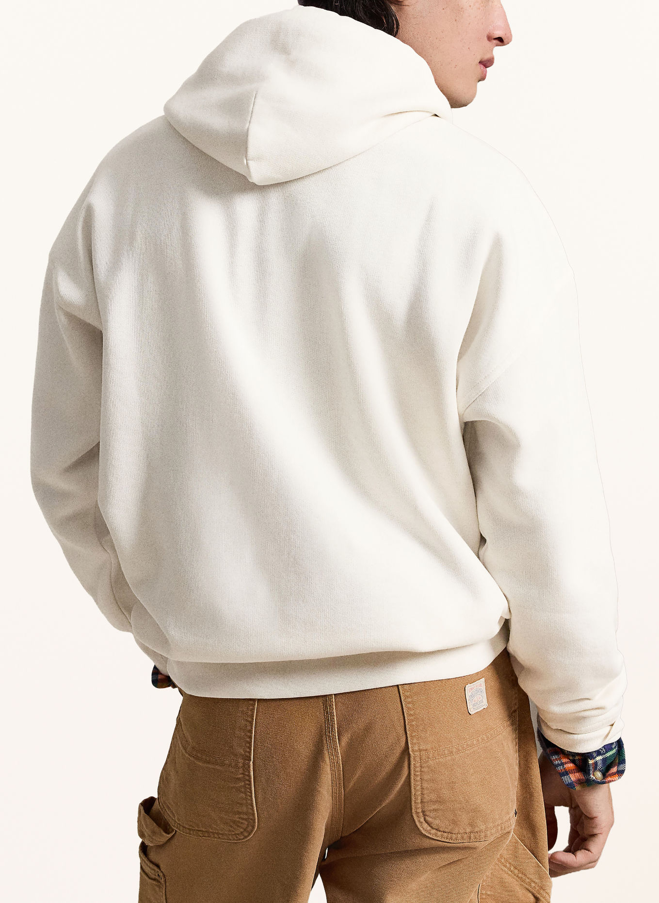 POLO RALPH LAUREN Sweat à capuche: ÉCRU