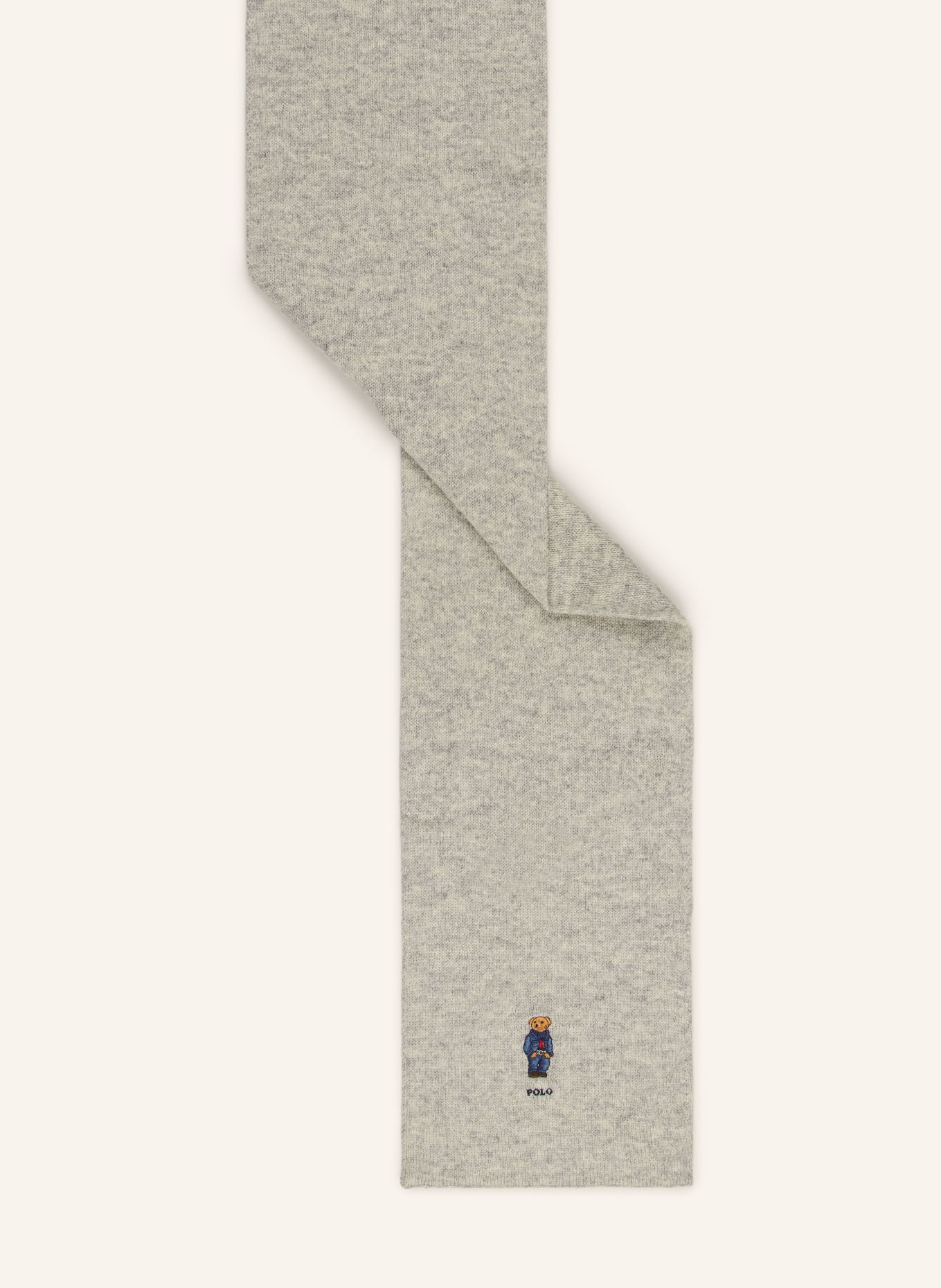 POLO RALPH LAUREN Set: Mütze und Schal: HELLBRAUN