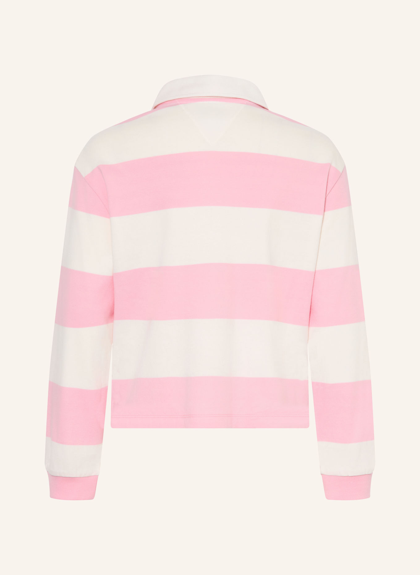 TOMMY HILFIGER Rugby shirt: PINK / WHITE