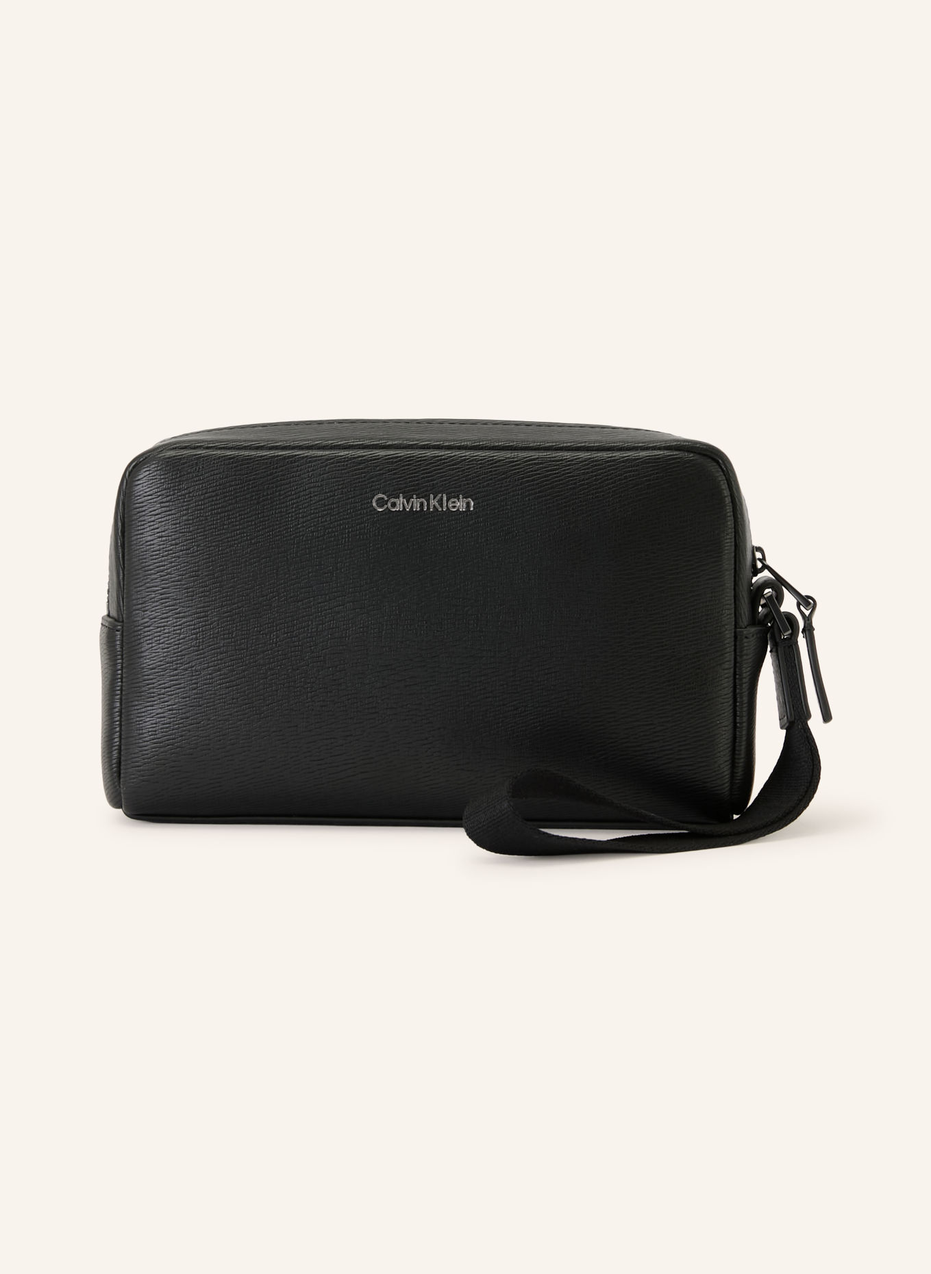 Calvin Klein Pouch: ZWART / PLATINA