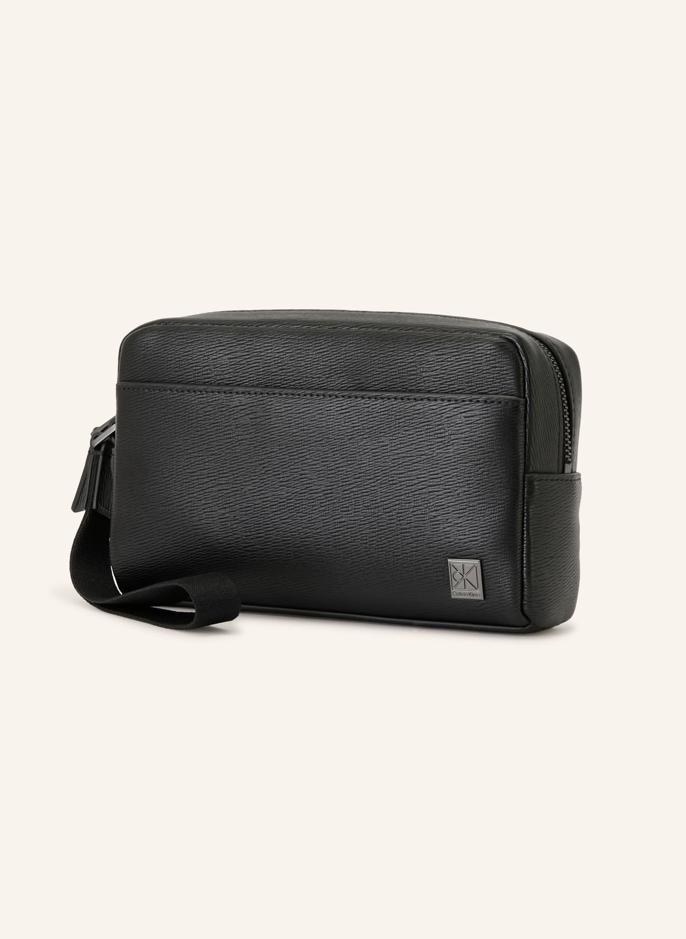 Calvin Klein Pouch: ZWART / PLATINA