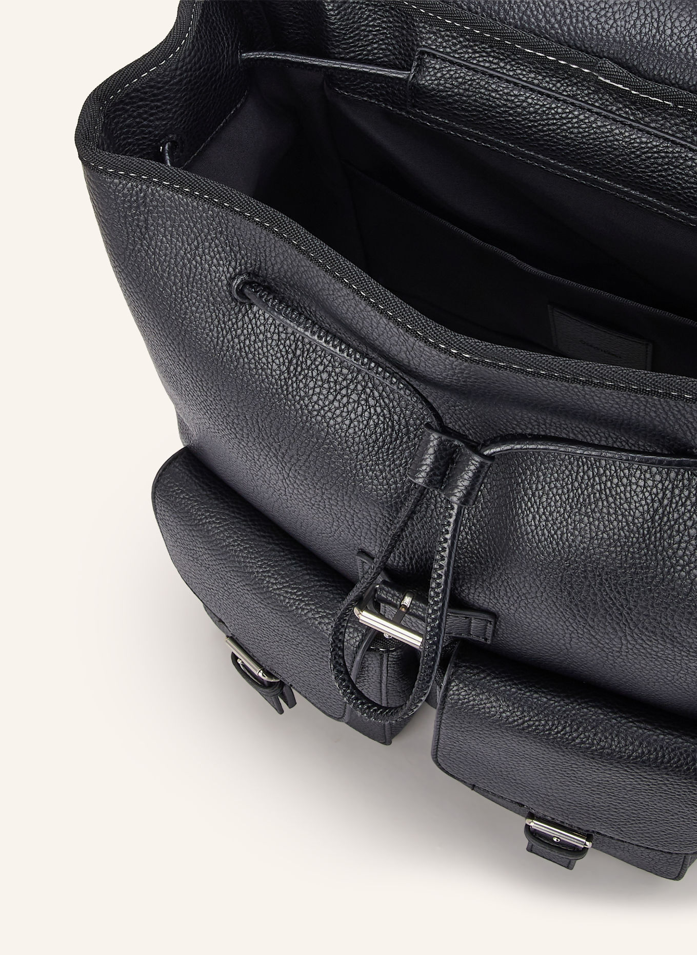 Calvin Klein Backpack: BLACK / SILVER