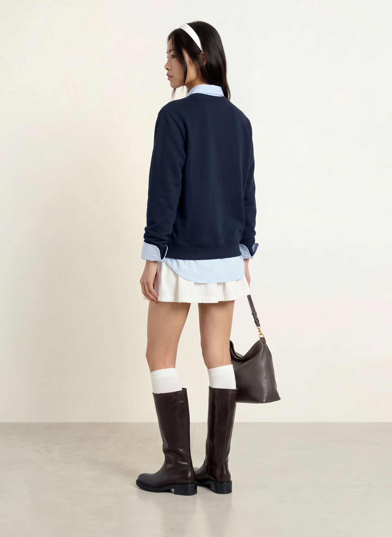 TOMMY JEANS Sweatshirt: DARK BLUE