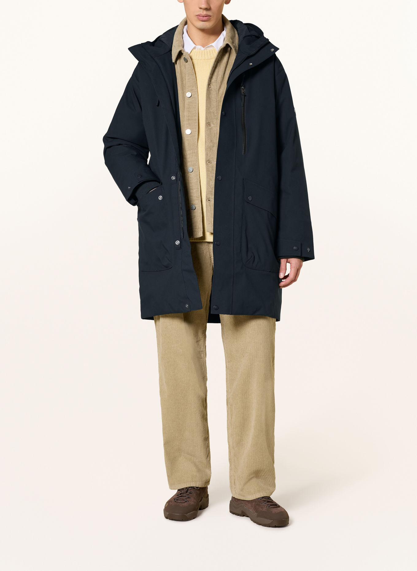 AIGLE Parka: DARK BLUE