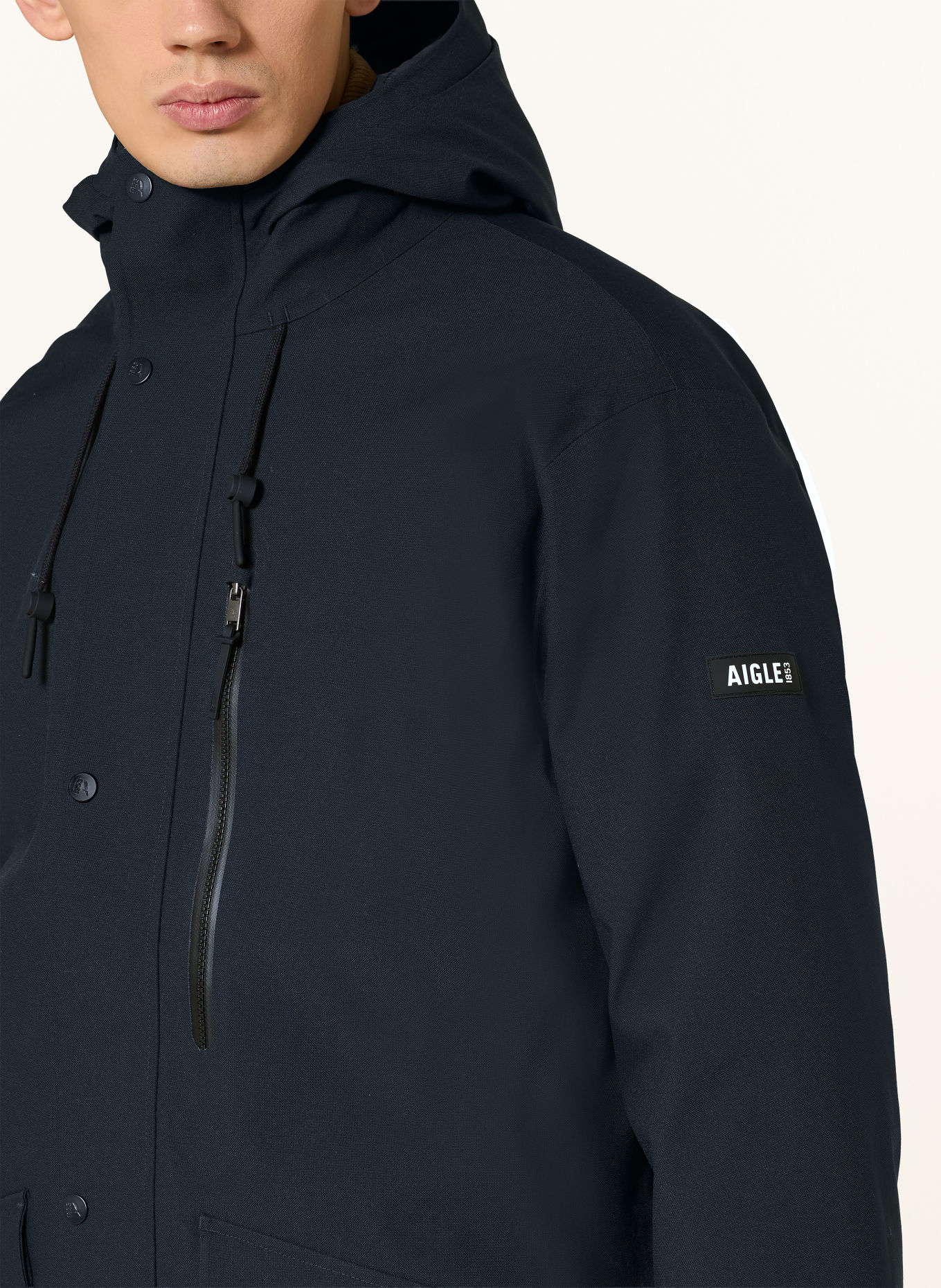 AIGLE Parka: DARK BLUE