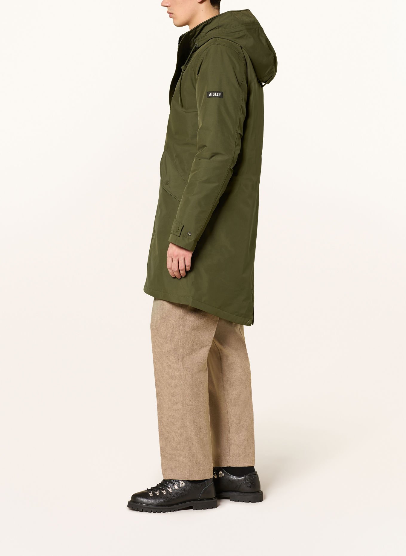 AIGLE Parka: KHAKI
