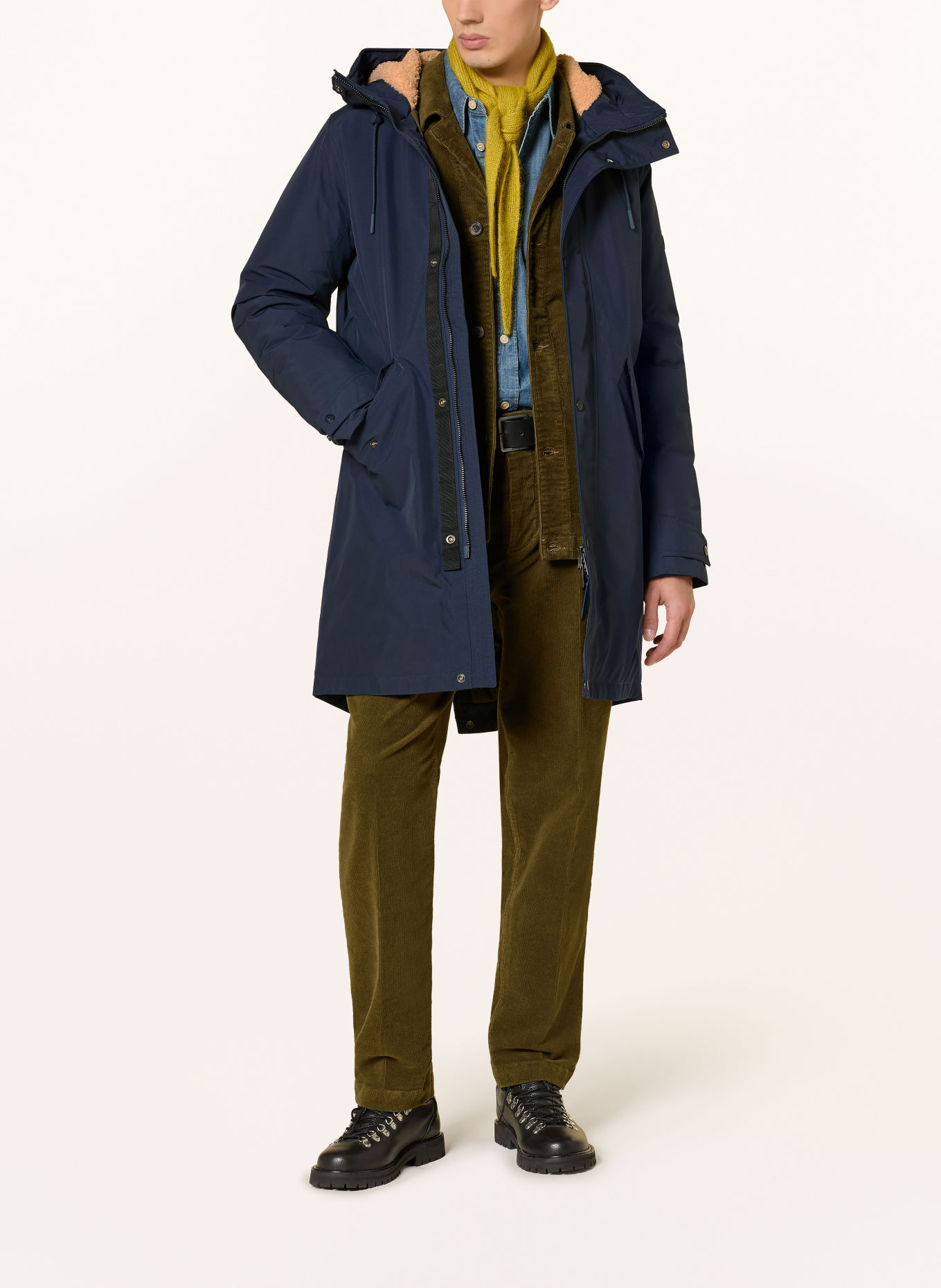AIGLE Parka: DARK BLUE