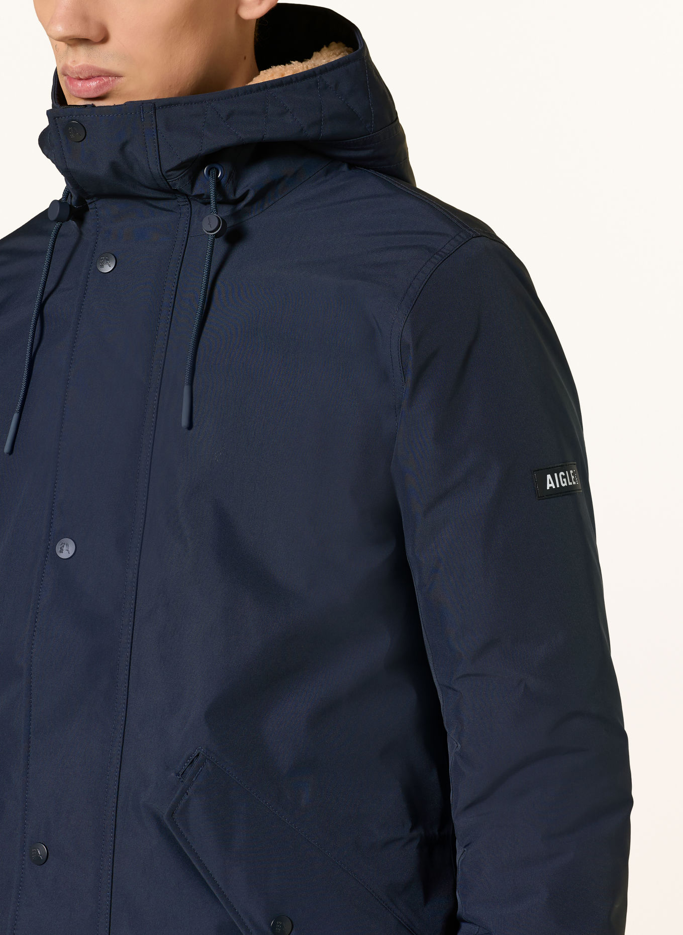 AIGLE Parka: DARK BLUE