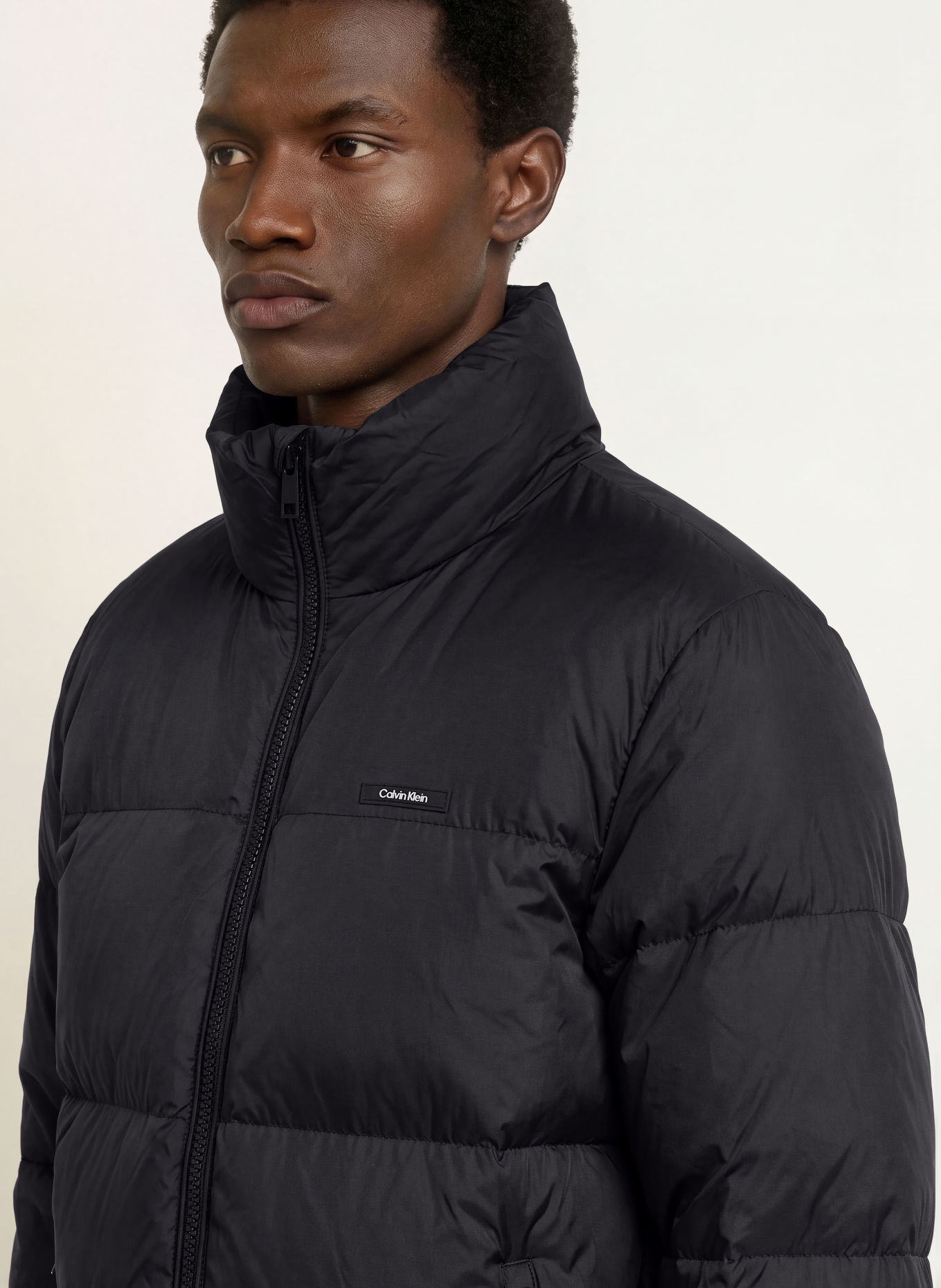 Calvin Klein Down jacket: BLACK