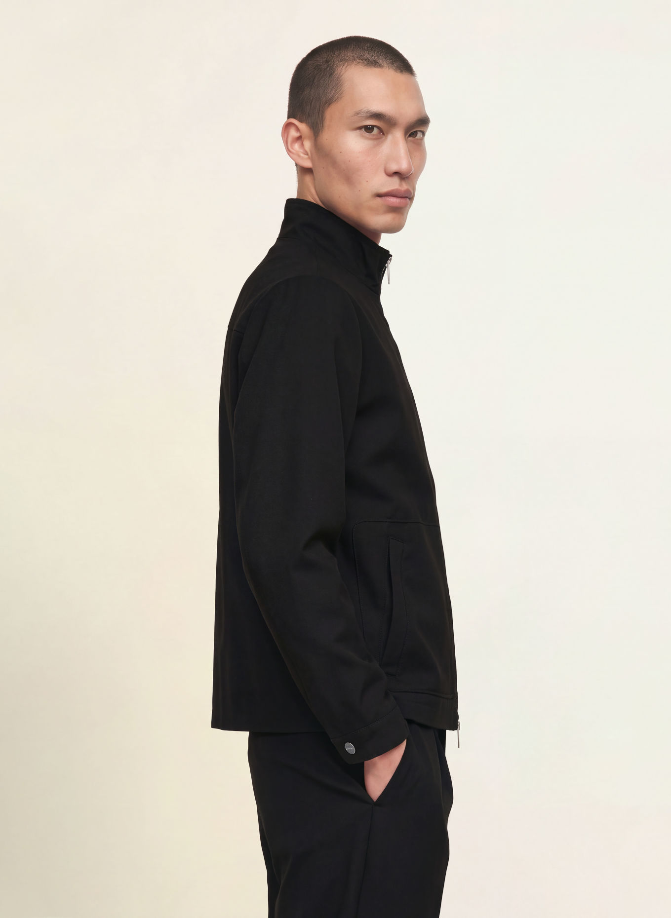 Calvin Klein Jacket: BLACK