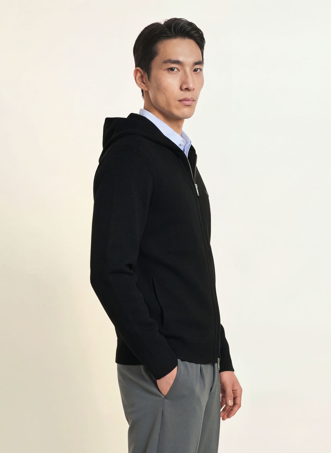 Calvin Klein Cardigan: BLACK