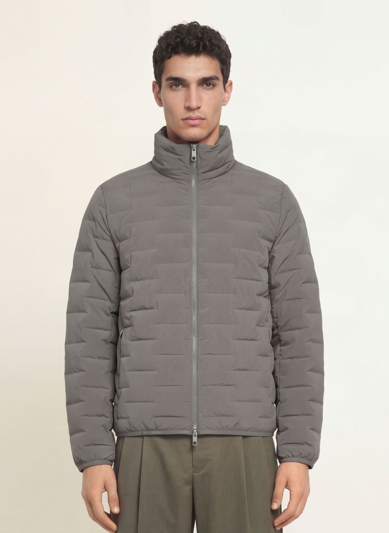 Calvin Klein Lightweight-Daunenjacke: GRAU