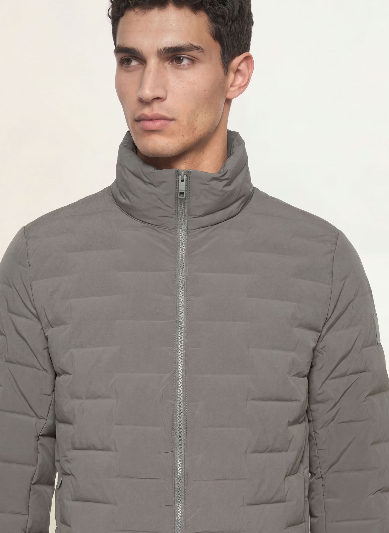 Calvin Klein Lightweight-Daunenjacke: GRAU