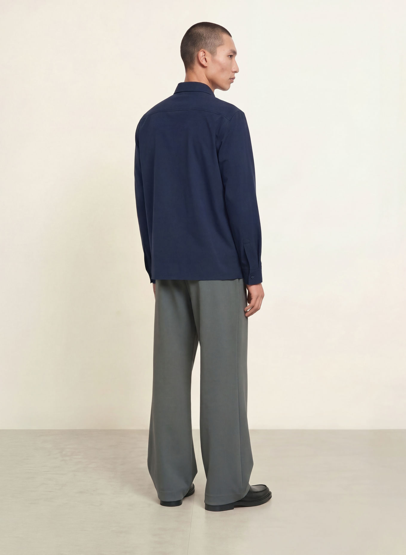 Calvin Klein Overshirt: DARK BLUE