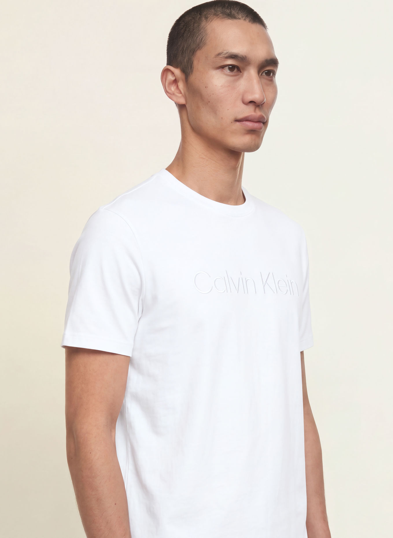Calvin Klein T-shirt: WHITE