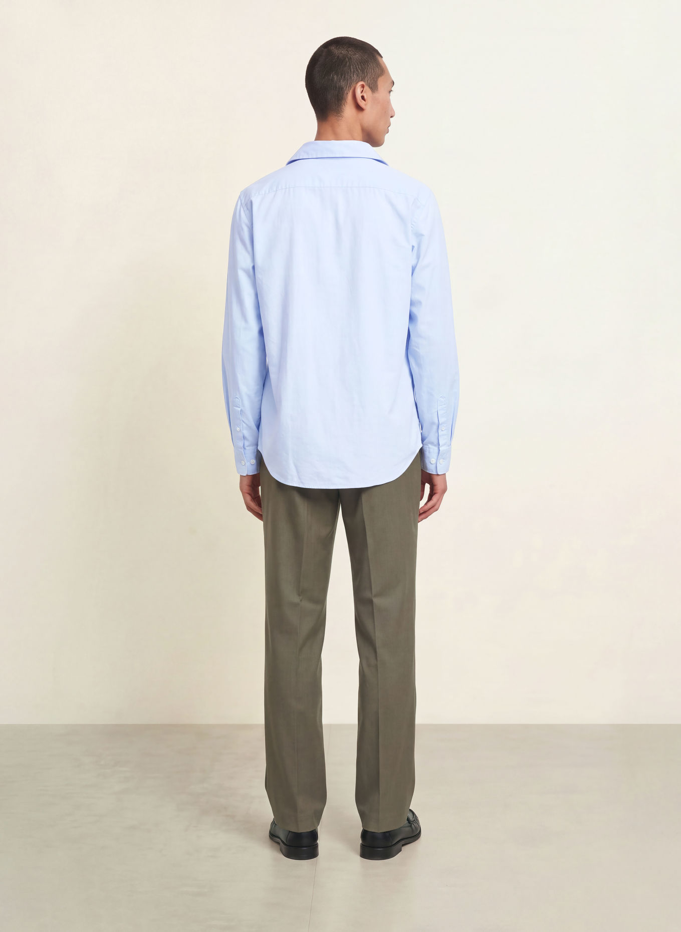 Calvin Klein Classic Fit Oxford shirt: LIGHT BLUE