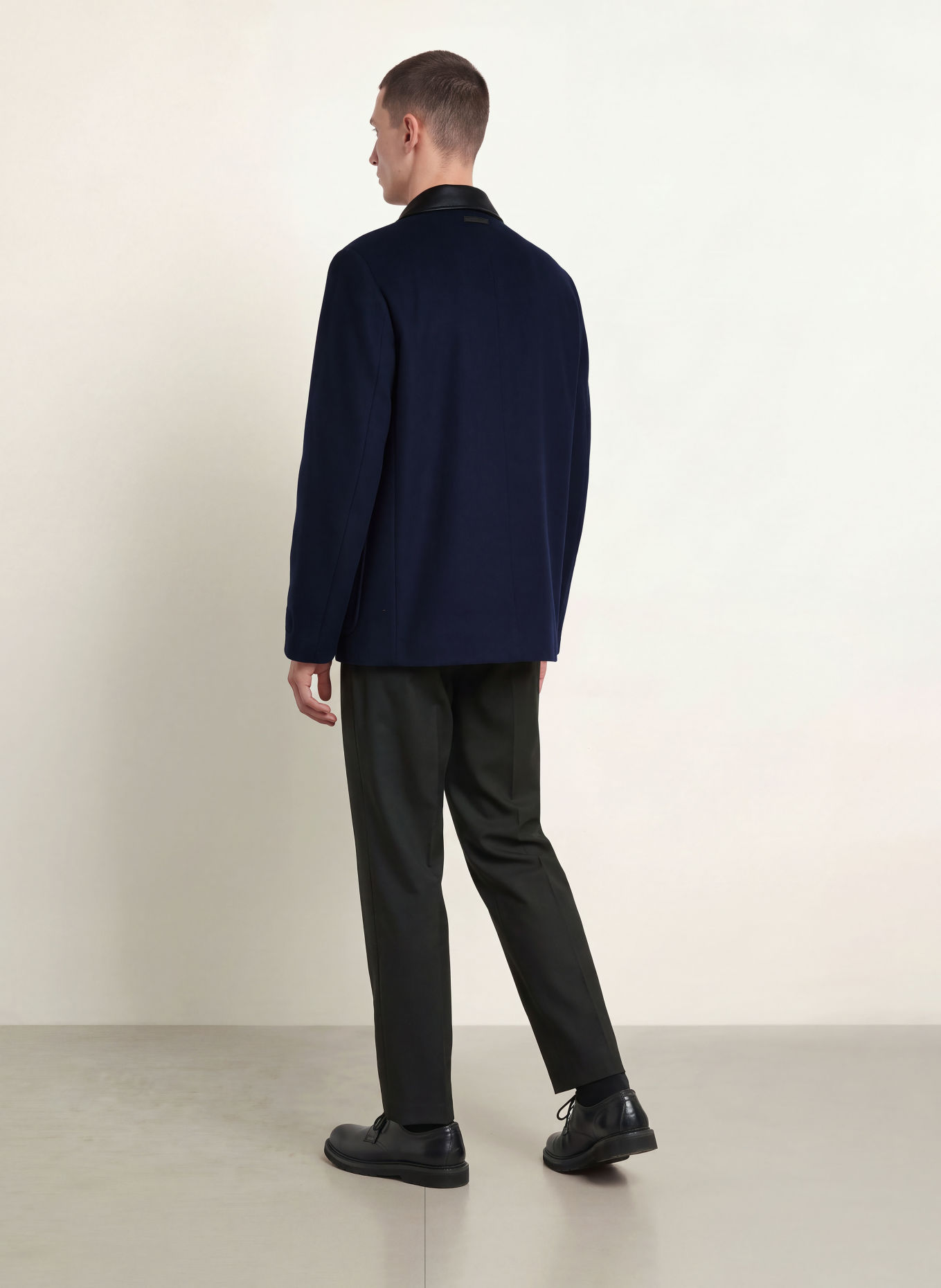 Calvin Klein Overshirt: DARK BLUE / BLACK