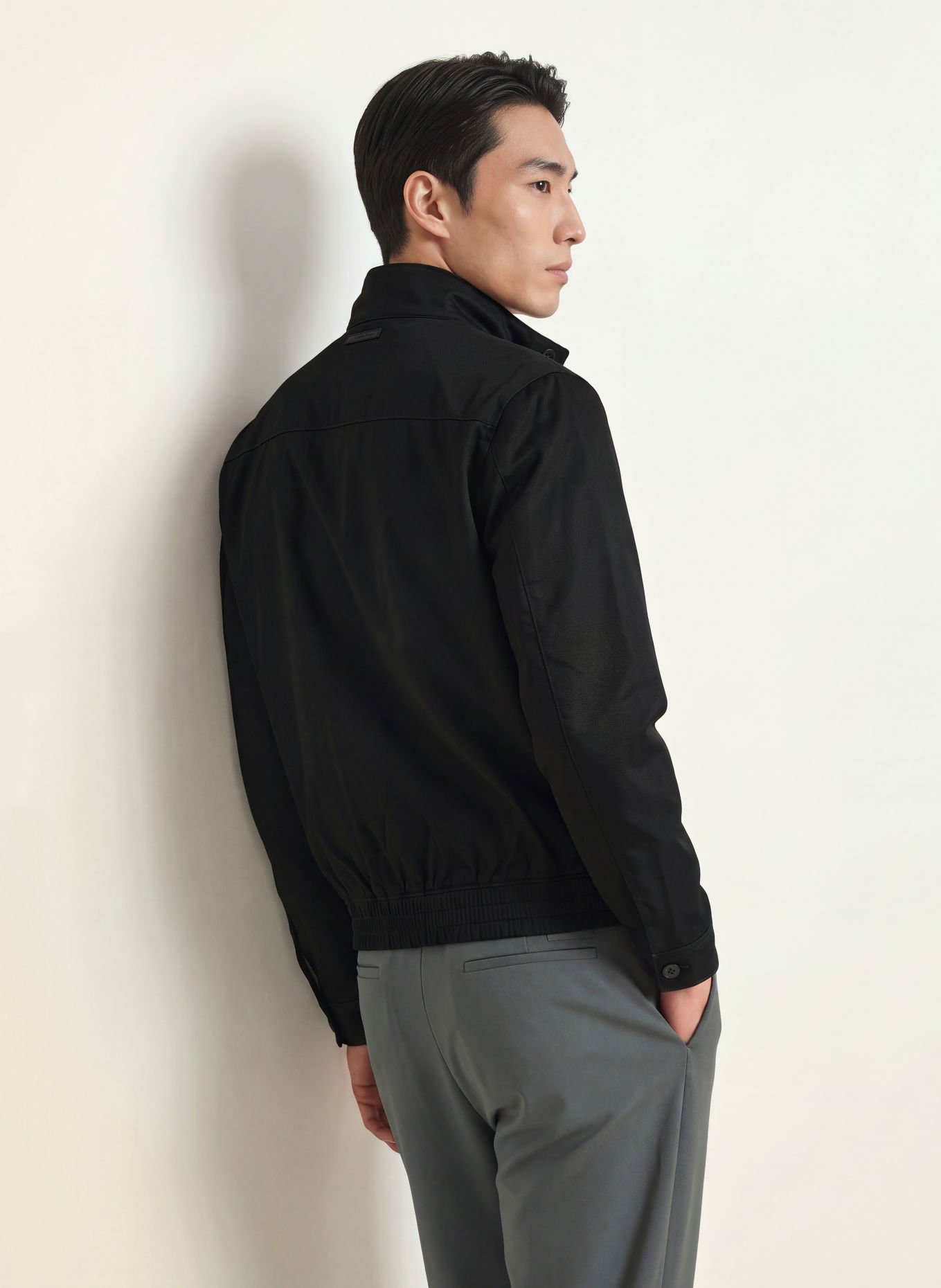 Calvin Klein Bomber jacket: BLACK