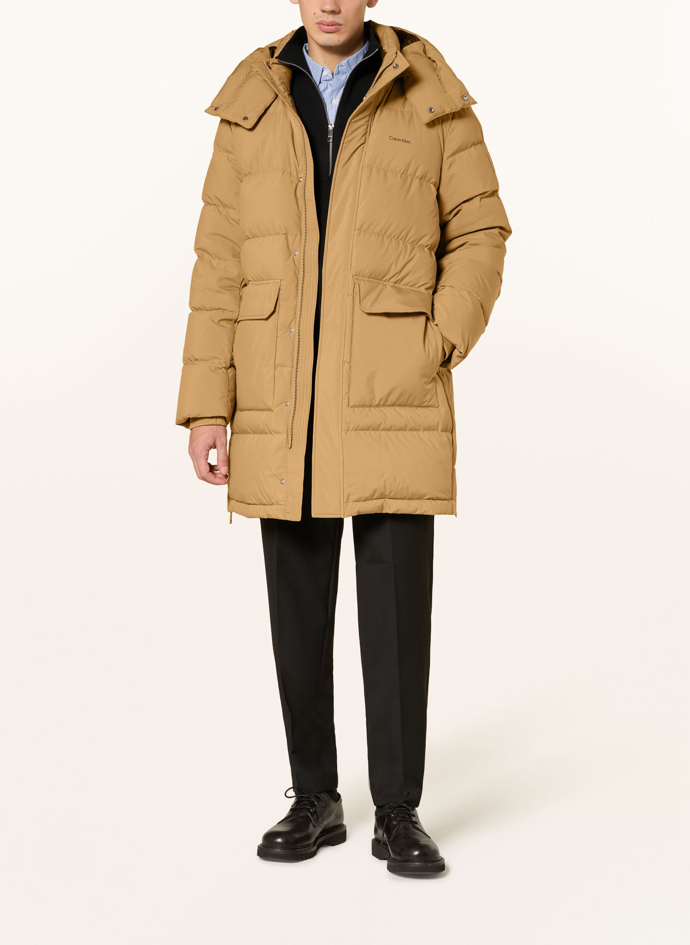 Calvin Klein Daunenmantel: BEIGE