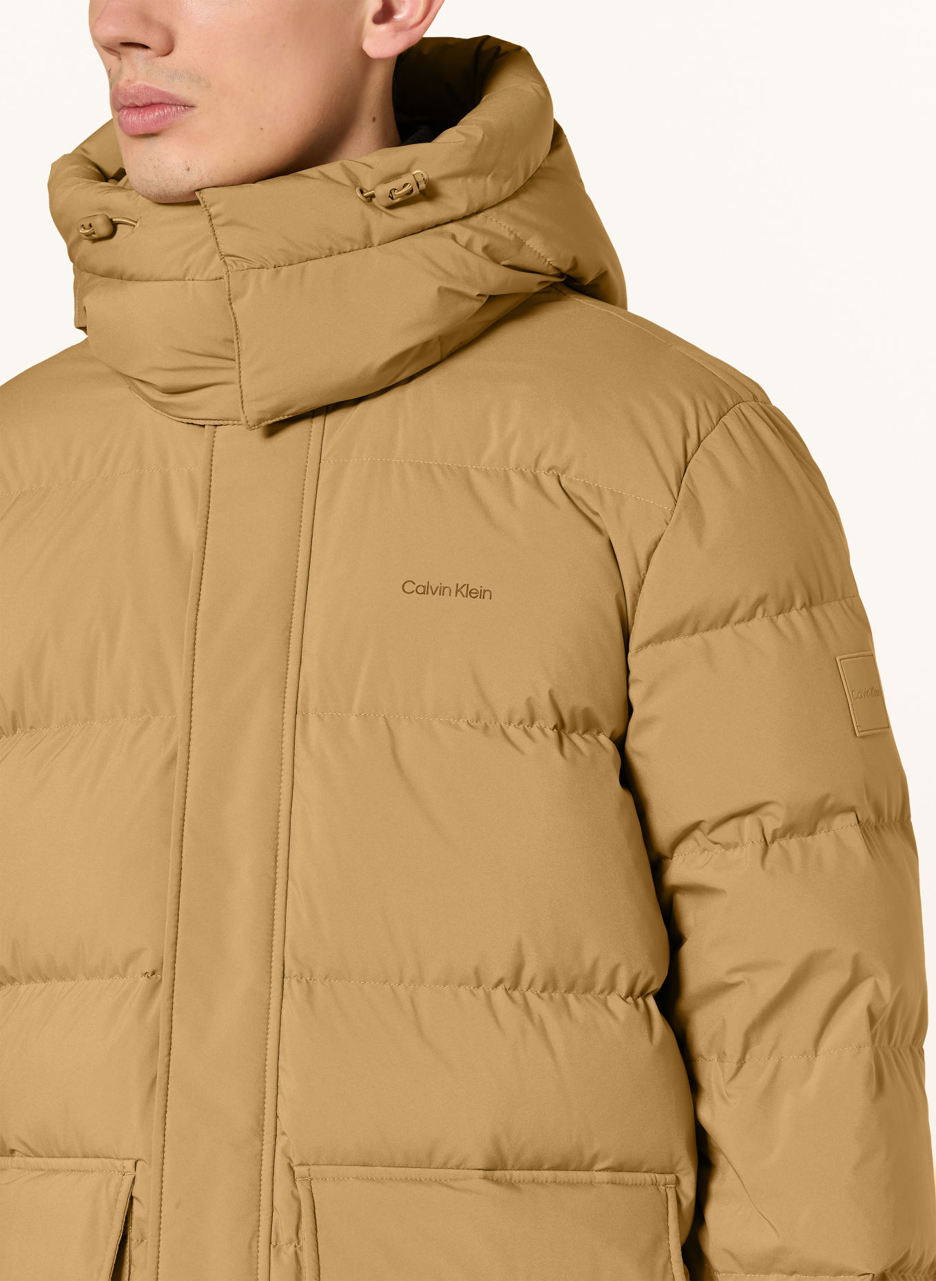 Calvin Klein Daunenmantel: BEIGE
