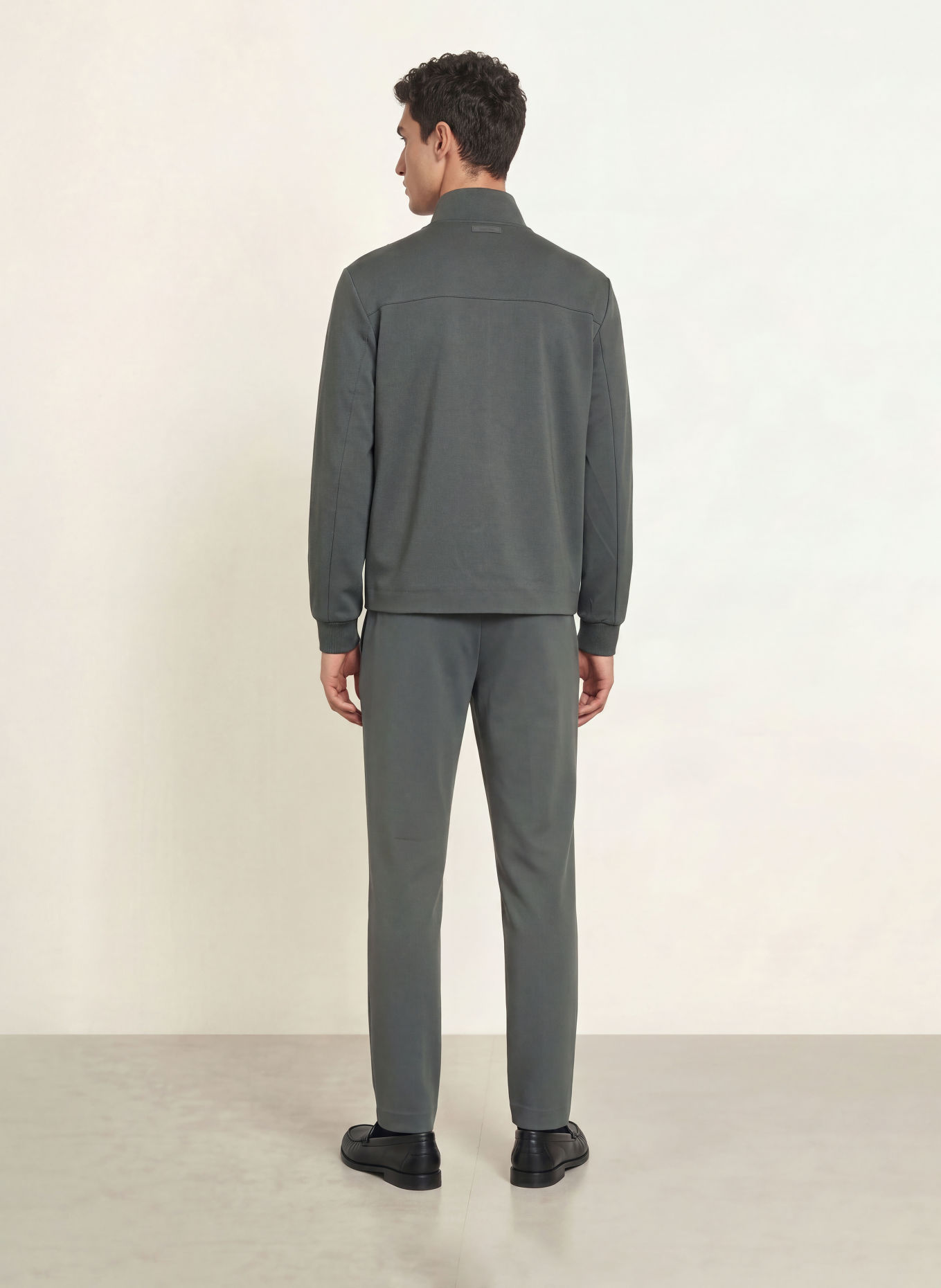 Calvin Klein Bomber jacket: DARK GRAY