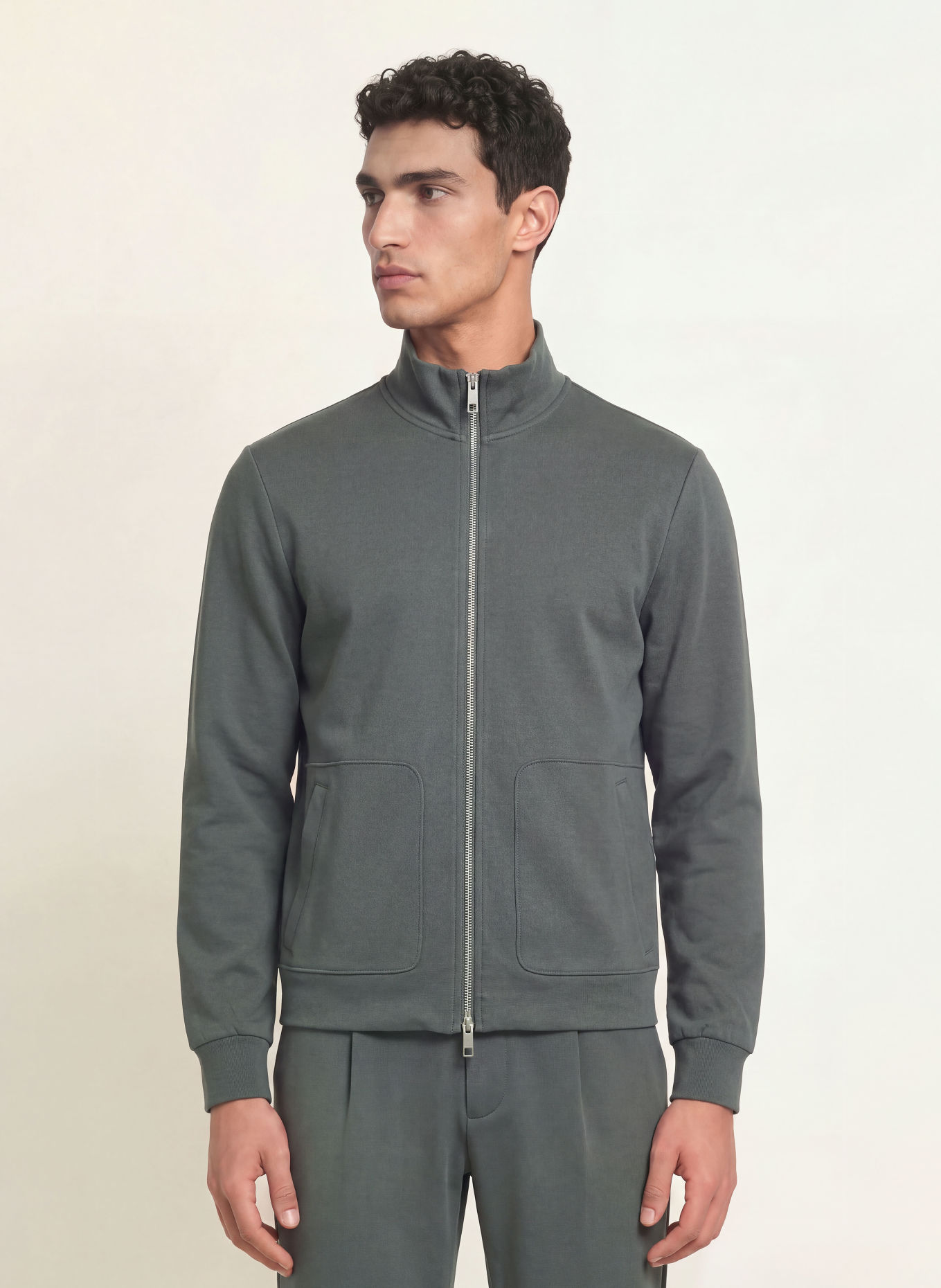 Calvin Klein Bomber jacket: DARK GRAY