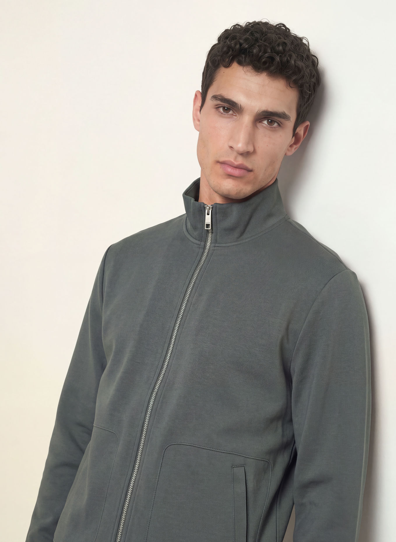 Calvin Klein Bomber jacket: DARK GRAY