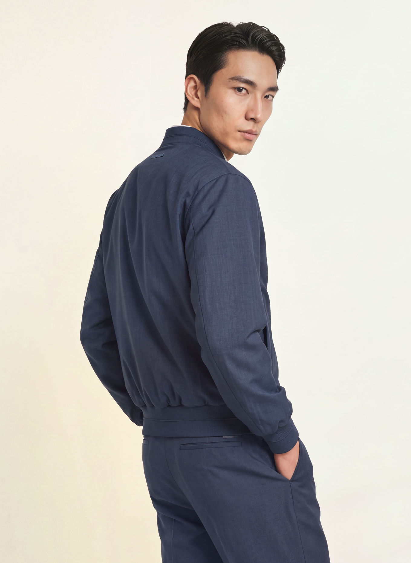 Calvin Klein Bomber jacket: DARK BLUE