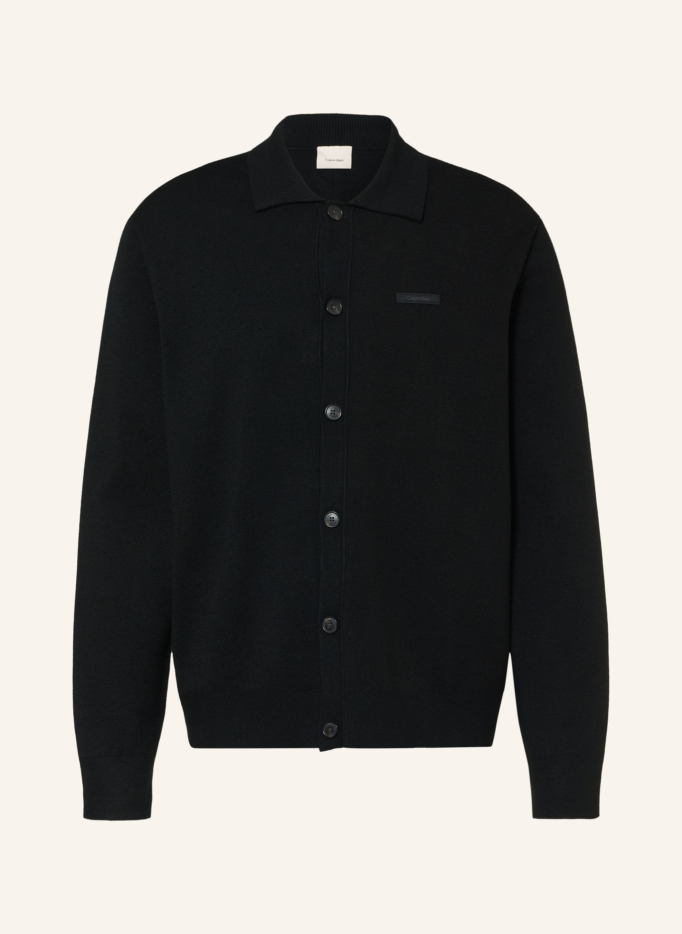 Calvin Klein Cardigan: BLACK