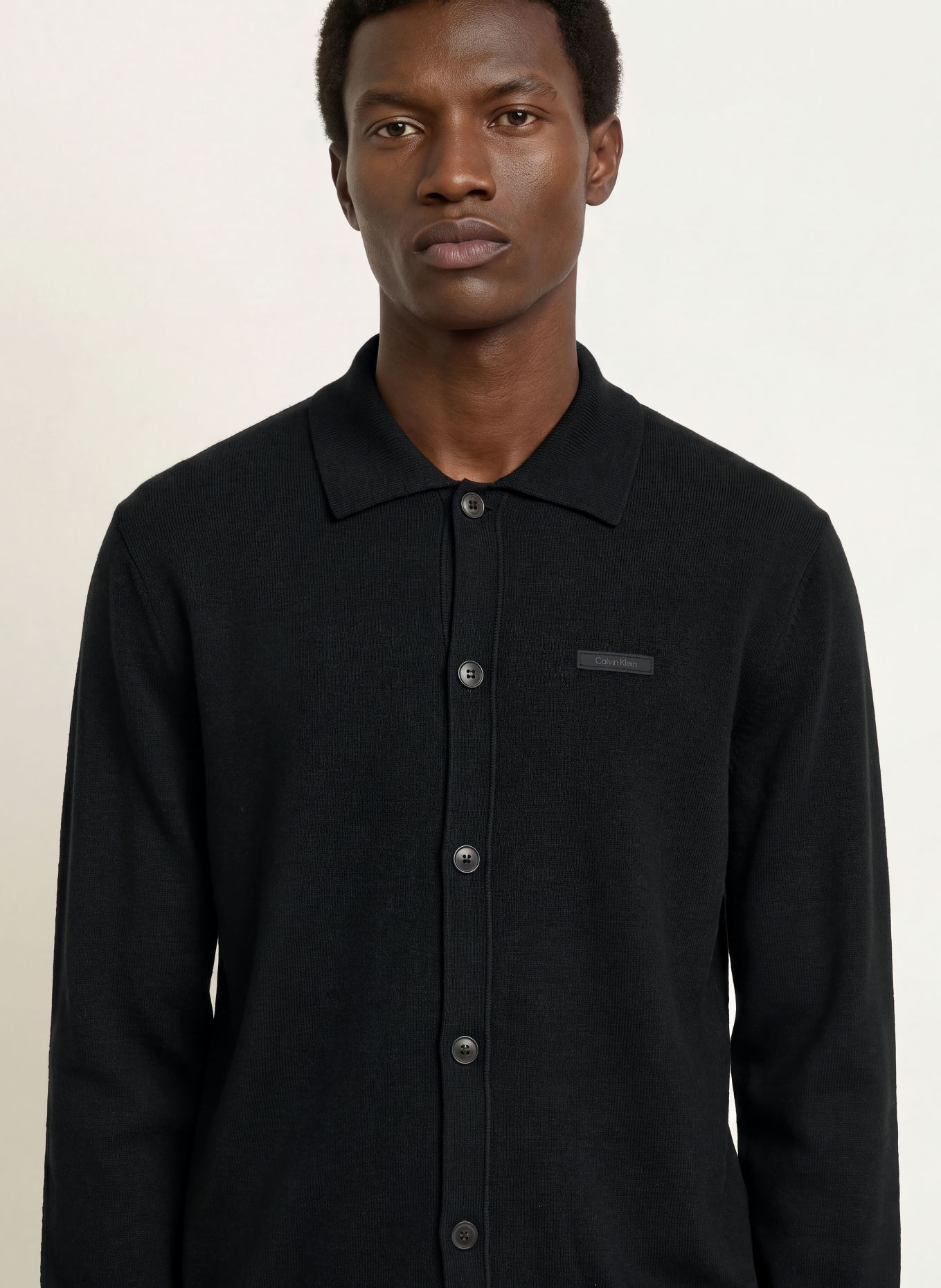 Calvin Klein Cardigan: BLACK