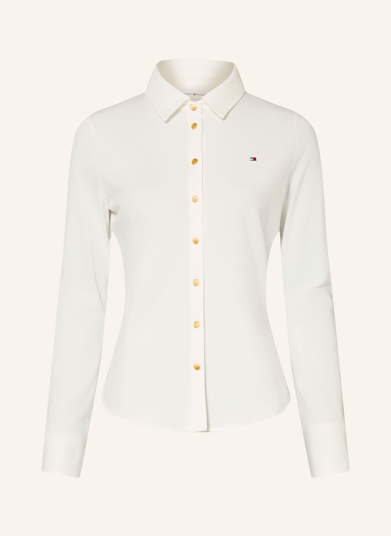 TOMMY HILFIGER Chemisier: BLANC