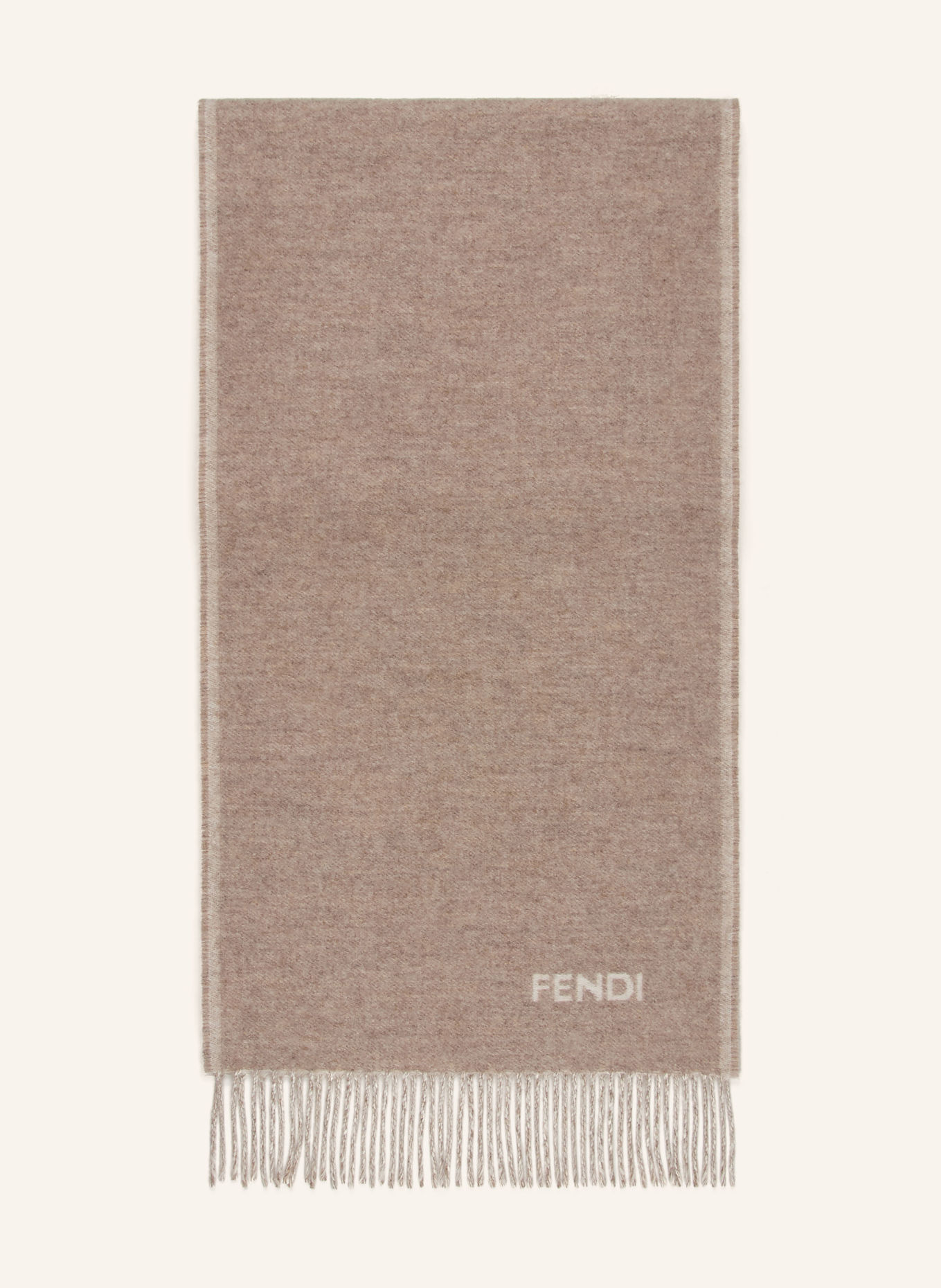 FENDI Kasjmier sjaal: BEIGE