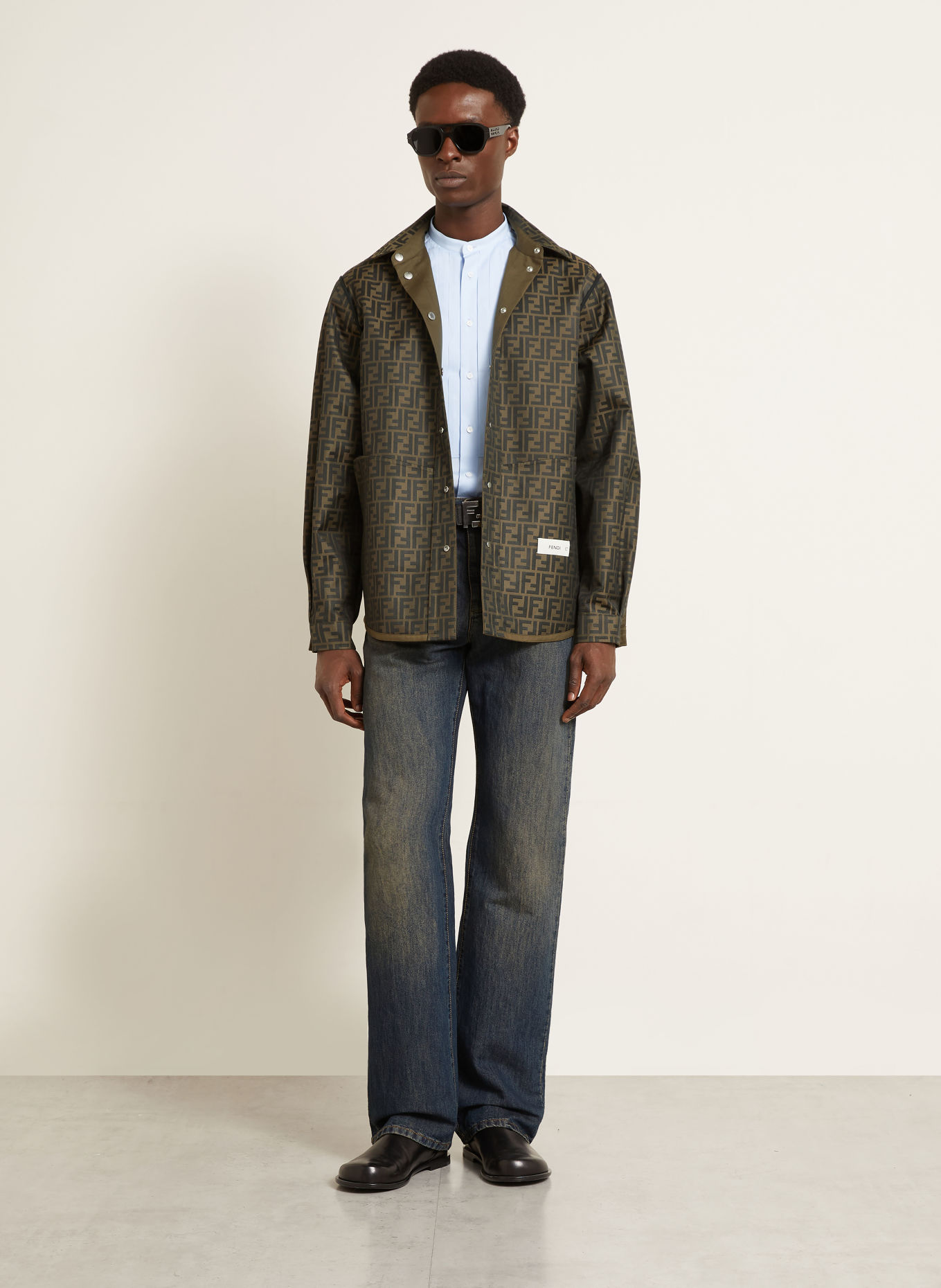 FENDI Blouson: KAKI