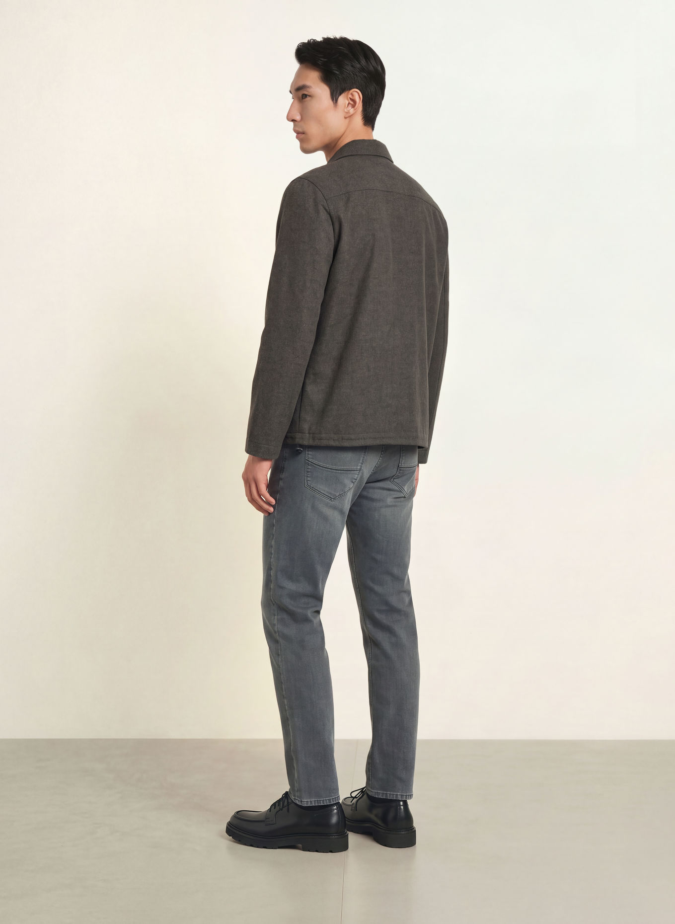 BRAX CADIZ Straight Fit Jeans: 05 GREY USED