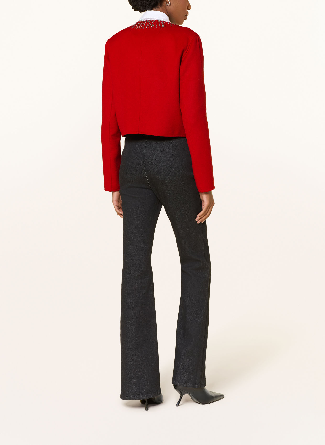 RIANI Kastenjacke: ROT