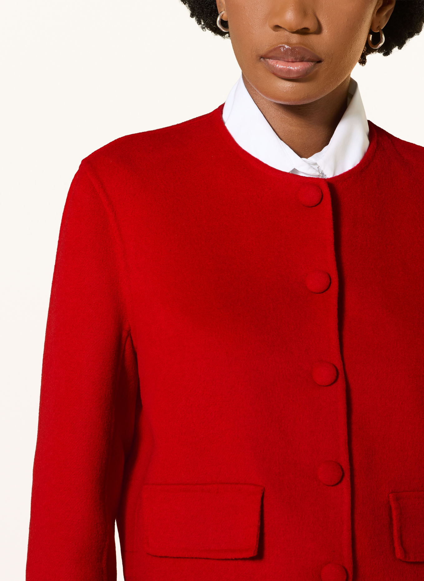 RIANI Kastenjacke: ROT