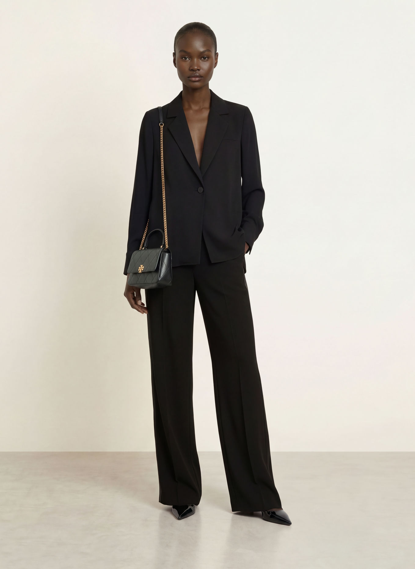 RIANI Pantalon palazzo: NOIR