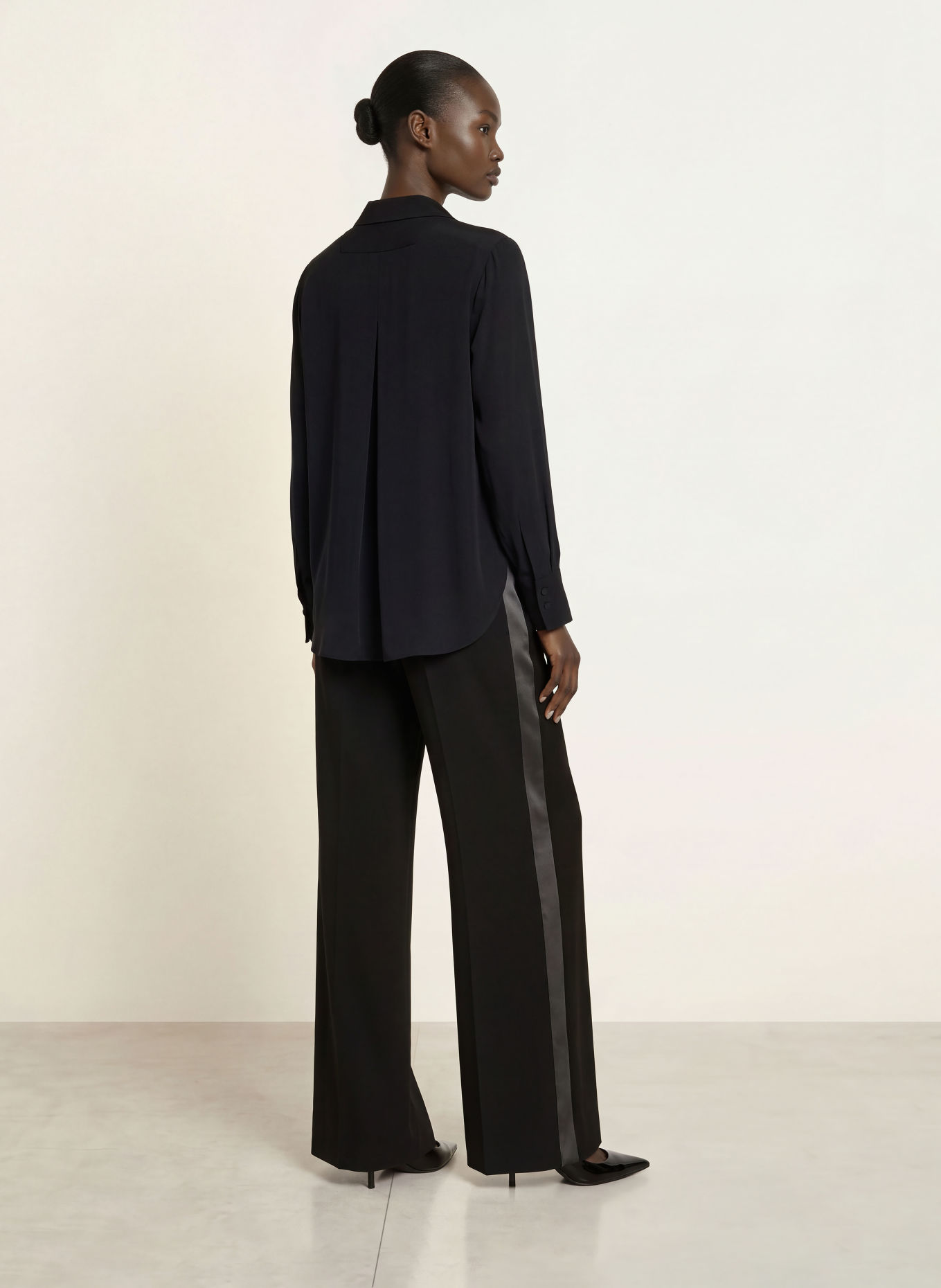 RIANI Pantalon palazzo: NOIR