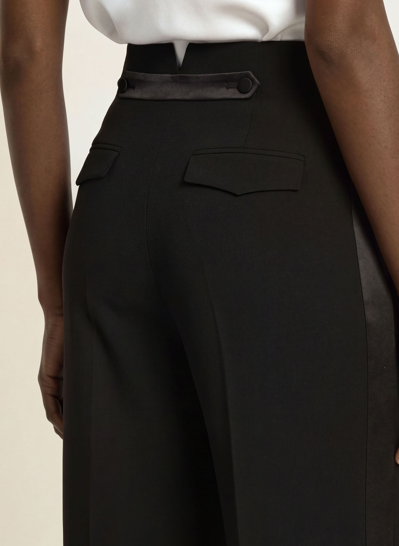 RIANI Pantalon palazzo: NOIR